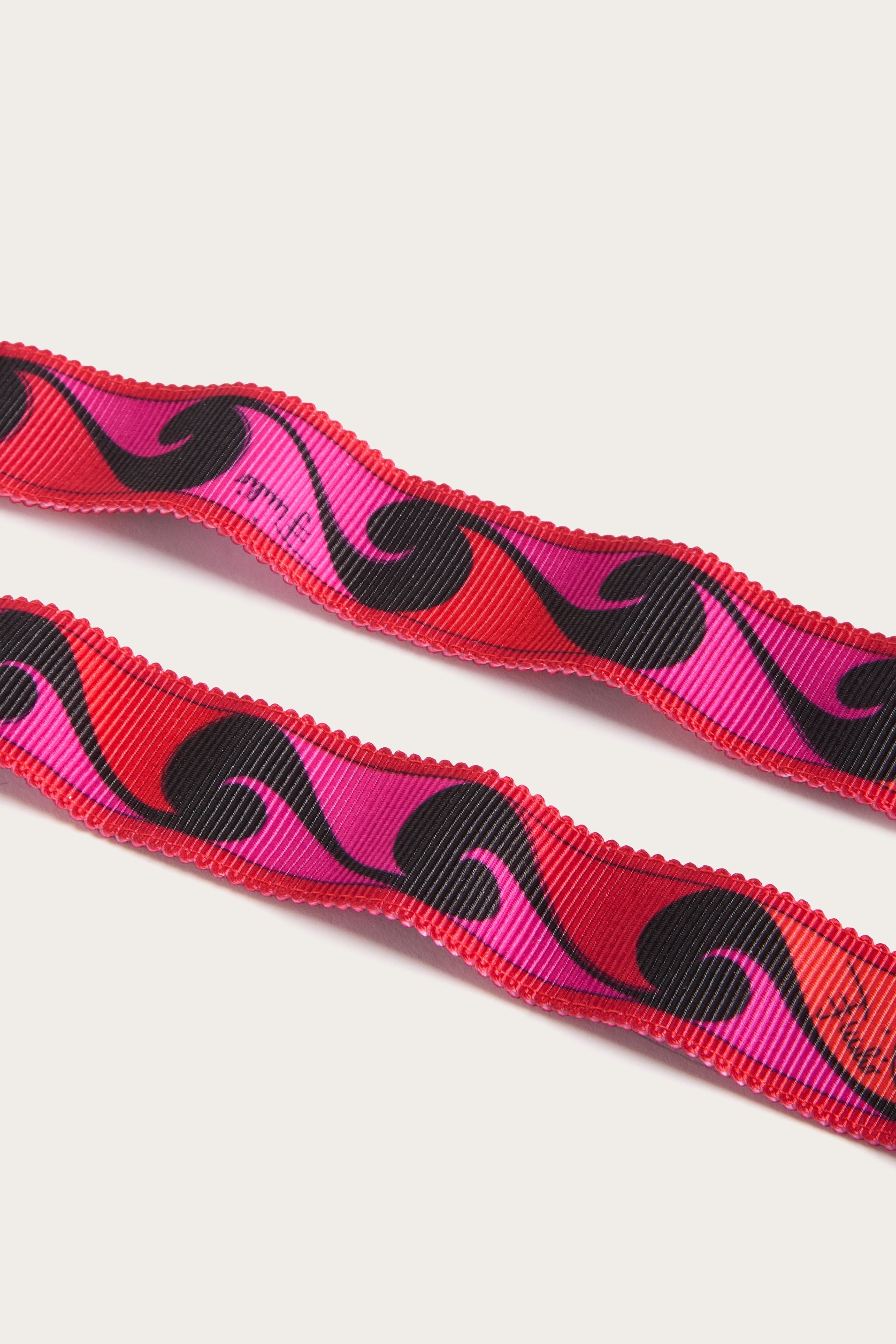 Emilio Pucci Orchidee 6HGF216H731026 Bandana Soie Fuchsia/Noir