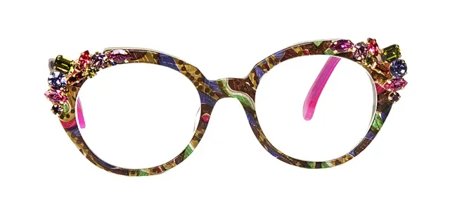 Francis Klein Creuse monture lunettes de vue ronde 48