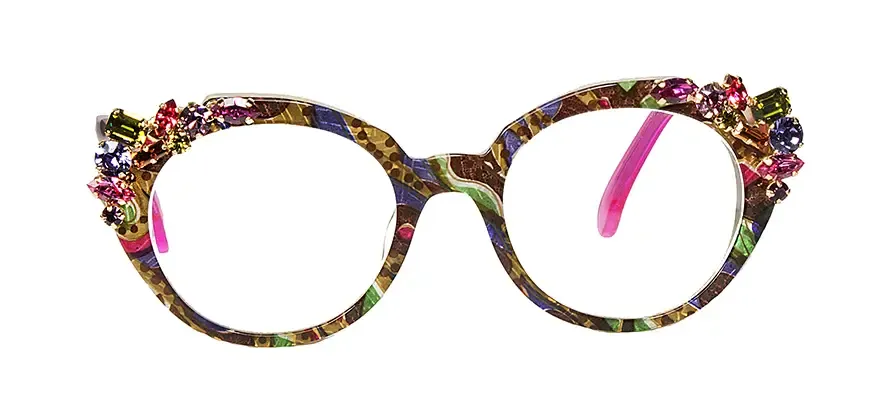 Francis Klein Creuse monture lunettes de vue ronde 48