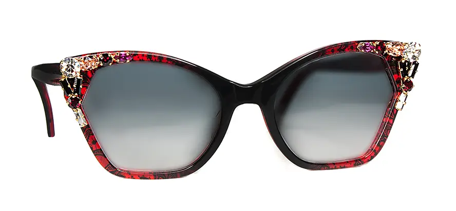 Francis Klein Exceptional AYA lunettes de soleil cat-eye verres dégradés