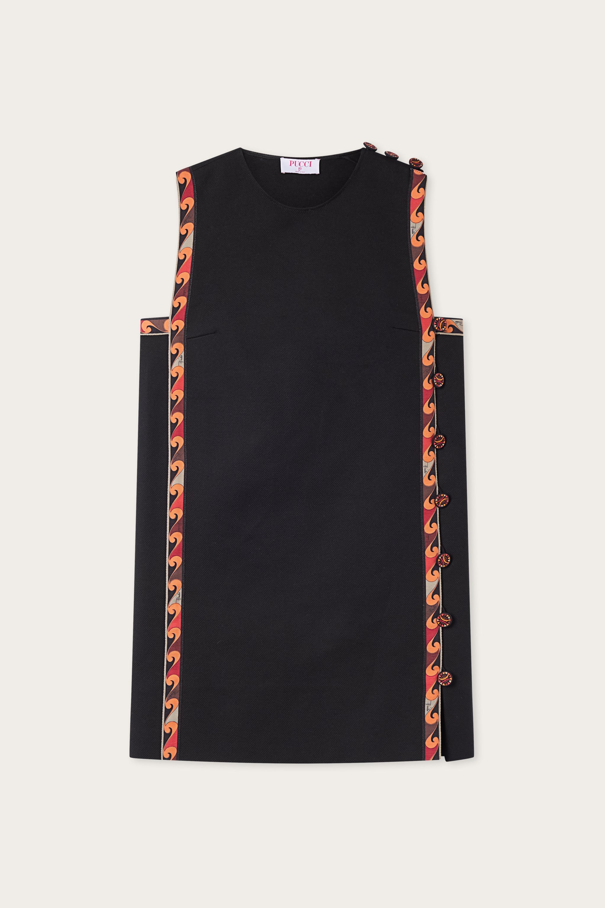 Emilio Pucci Dresses robe courte coton piquet noir