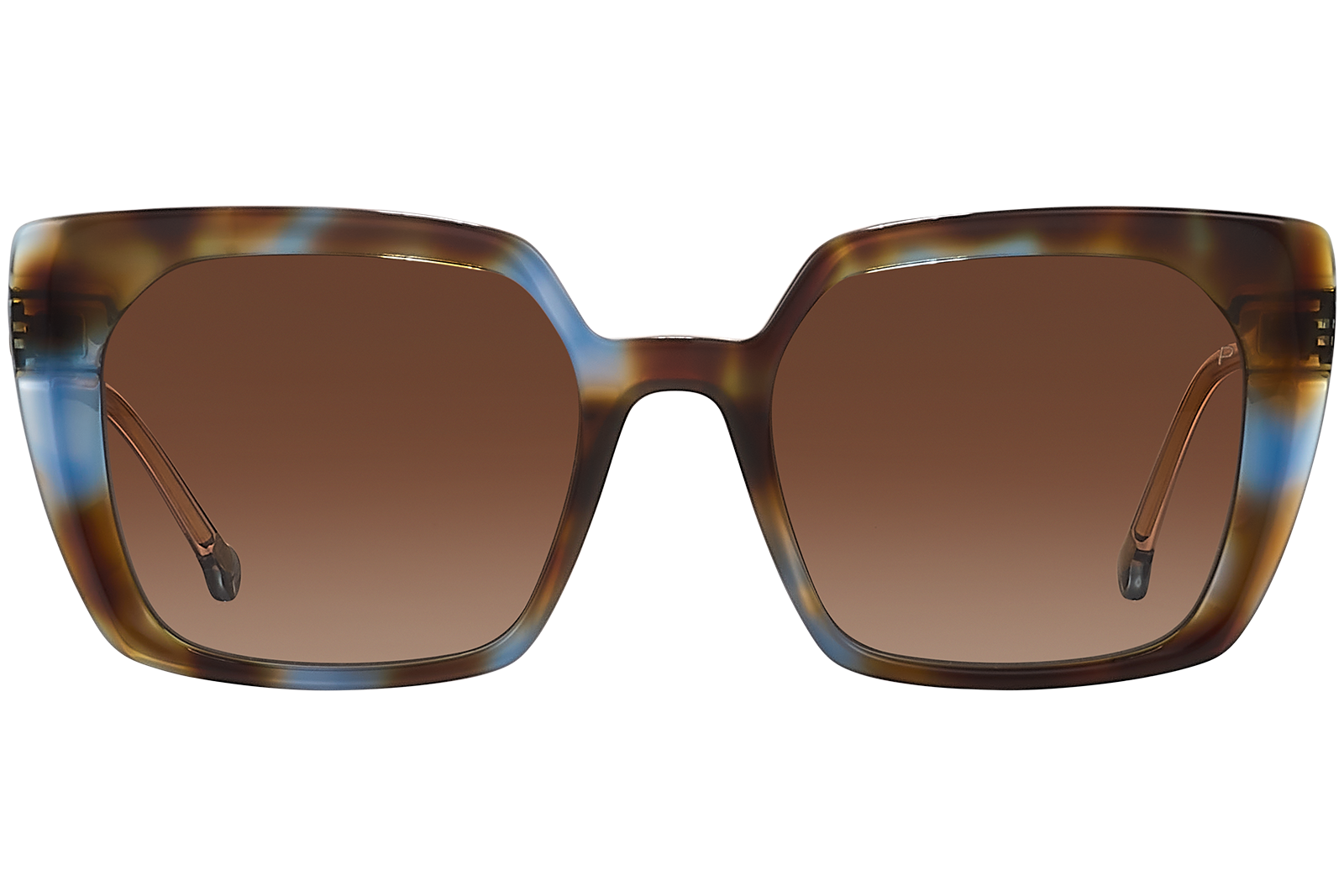 Clémence & Margaux Sensuelle lunettes de soleil Brun polarisé