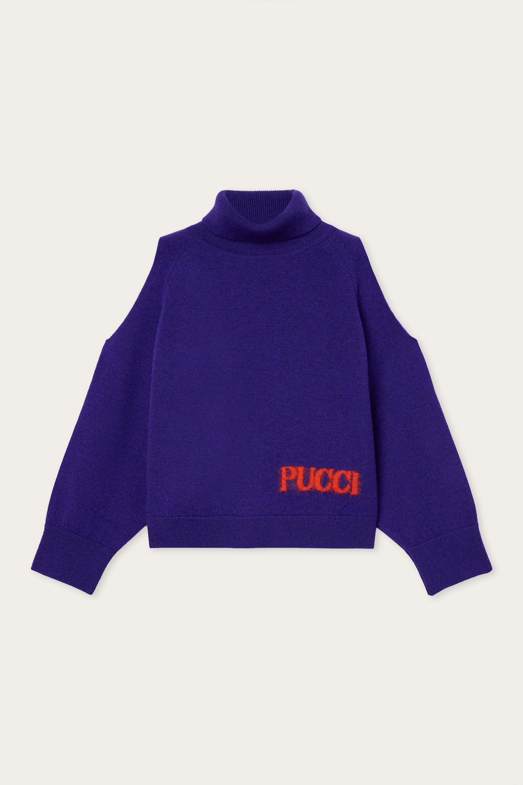 Emilio Pucci Knitwear ZZ9A00ZZ362543 pull violet 4Y laine