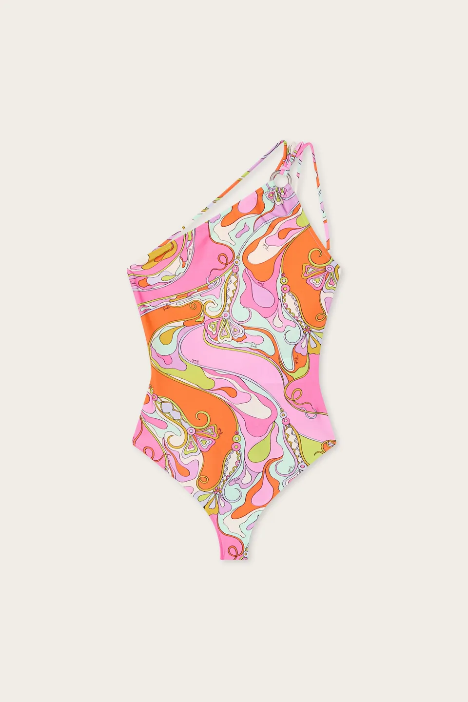 Emilio Pucci Orchidee maillot bain multicolore XS