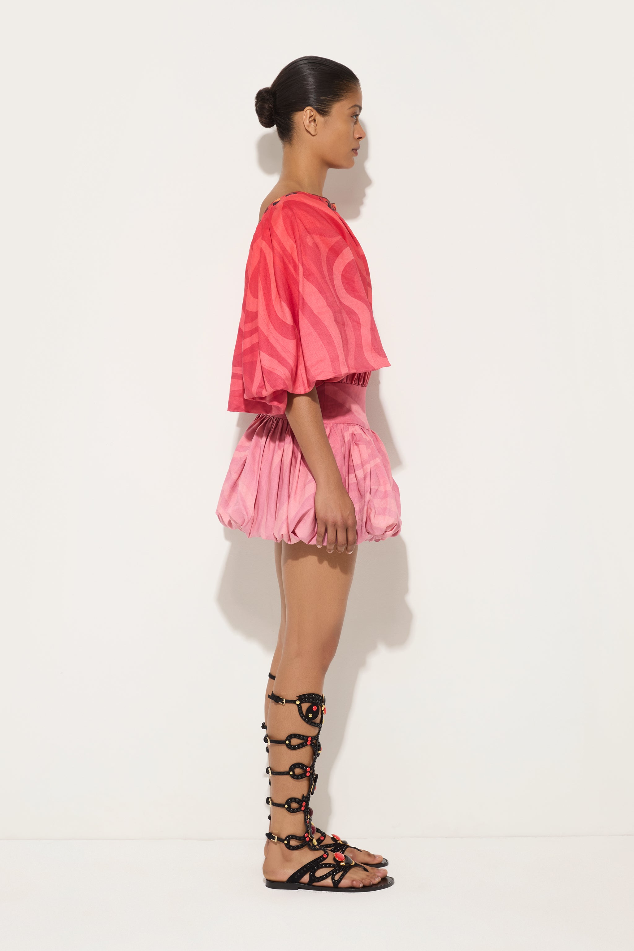 Emilio Pucci Dresses robe ramie Marmo Degrade 38