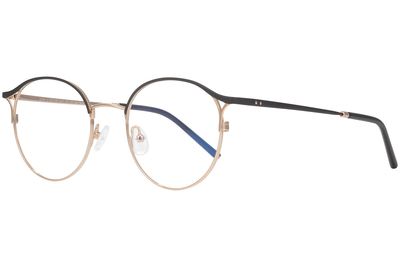 Clémence & Margaux Dévouée lunettes de vue Noir ovale
