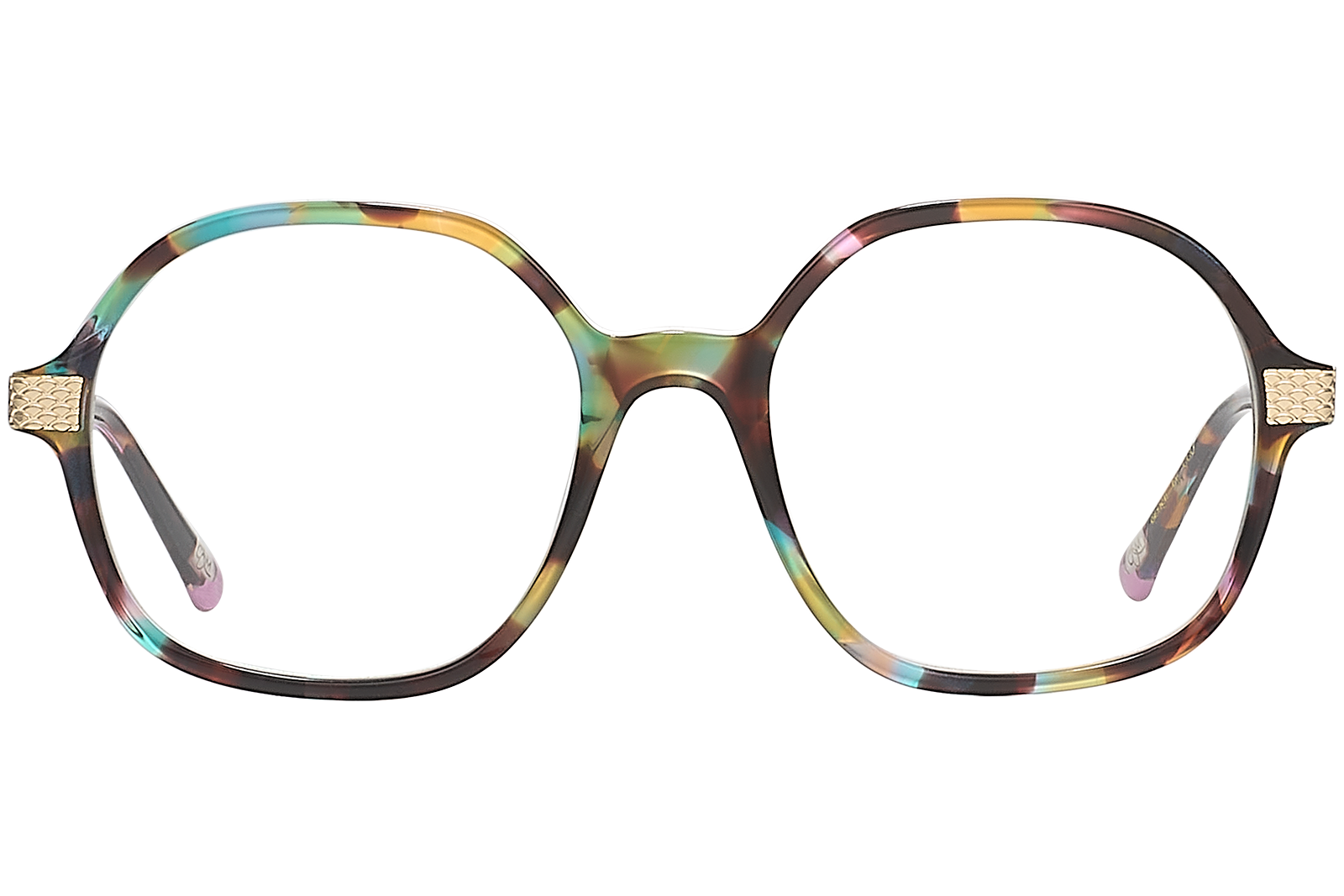 Clémence & Margaux La Symphonie lunettes de vue tonneau Ecaille Colorée