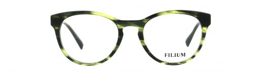 Filium FI 1711 ECVE lunettes de vue écaille vert ronde