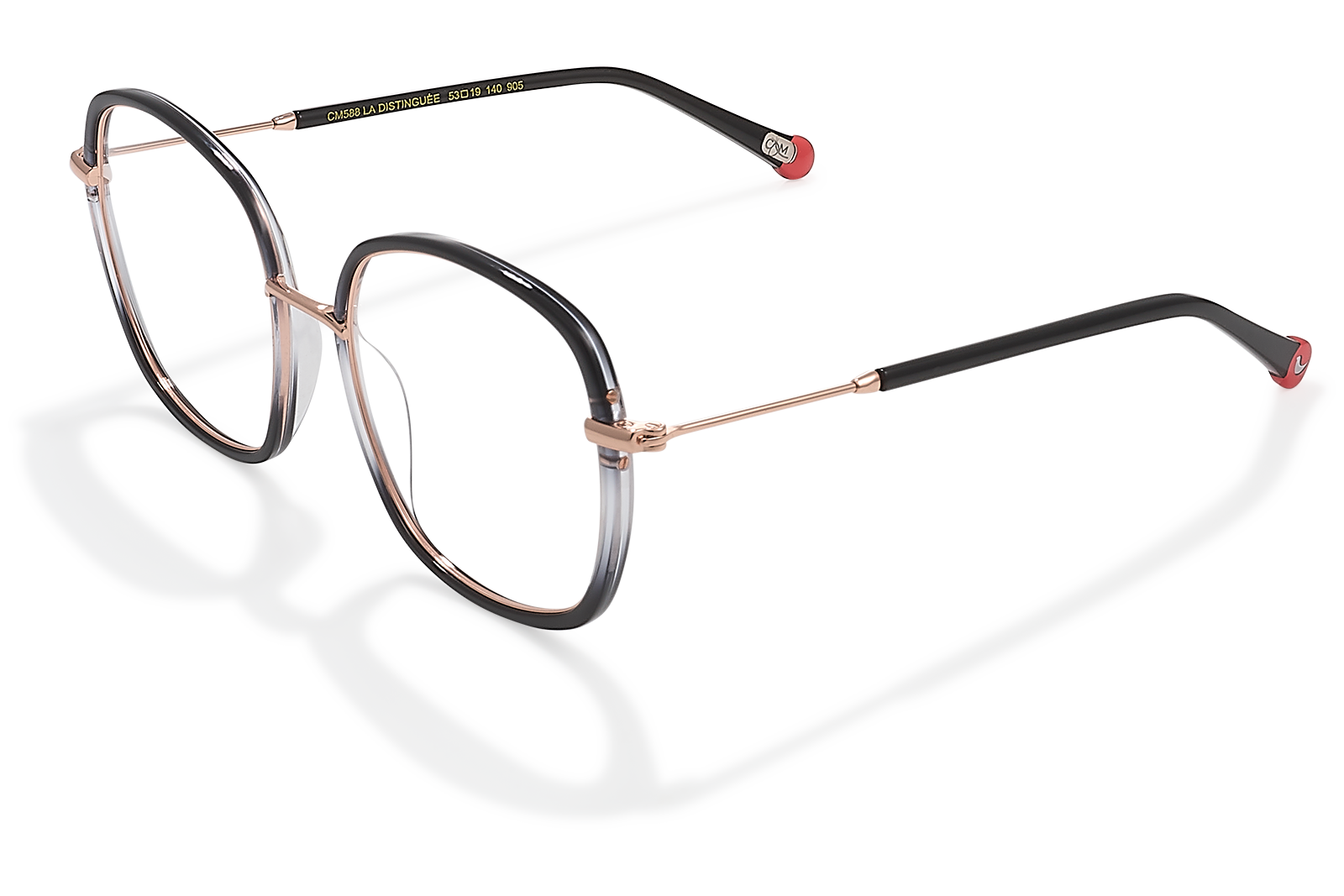 Clémence & Margaux La Distinguée lunettes de vue Bleu carrée