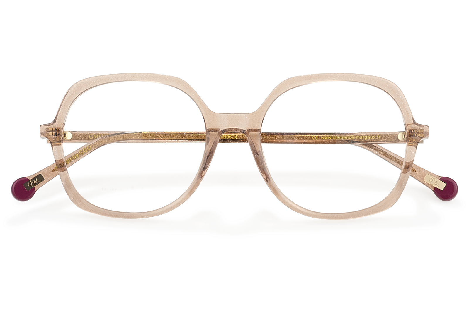 Clémence & Margaux Optiques La Déesse lunettes de vue vert tonneau