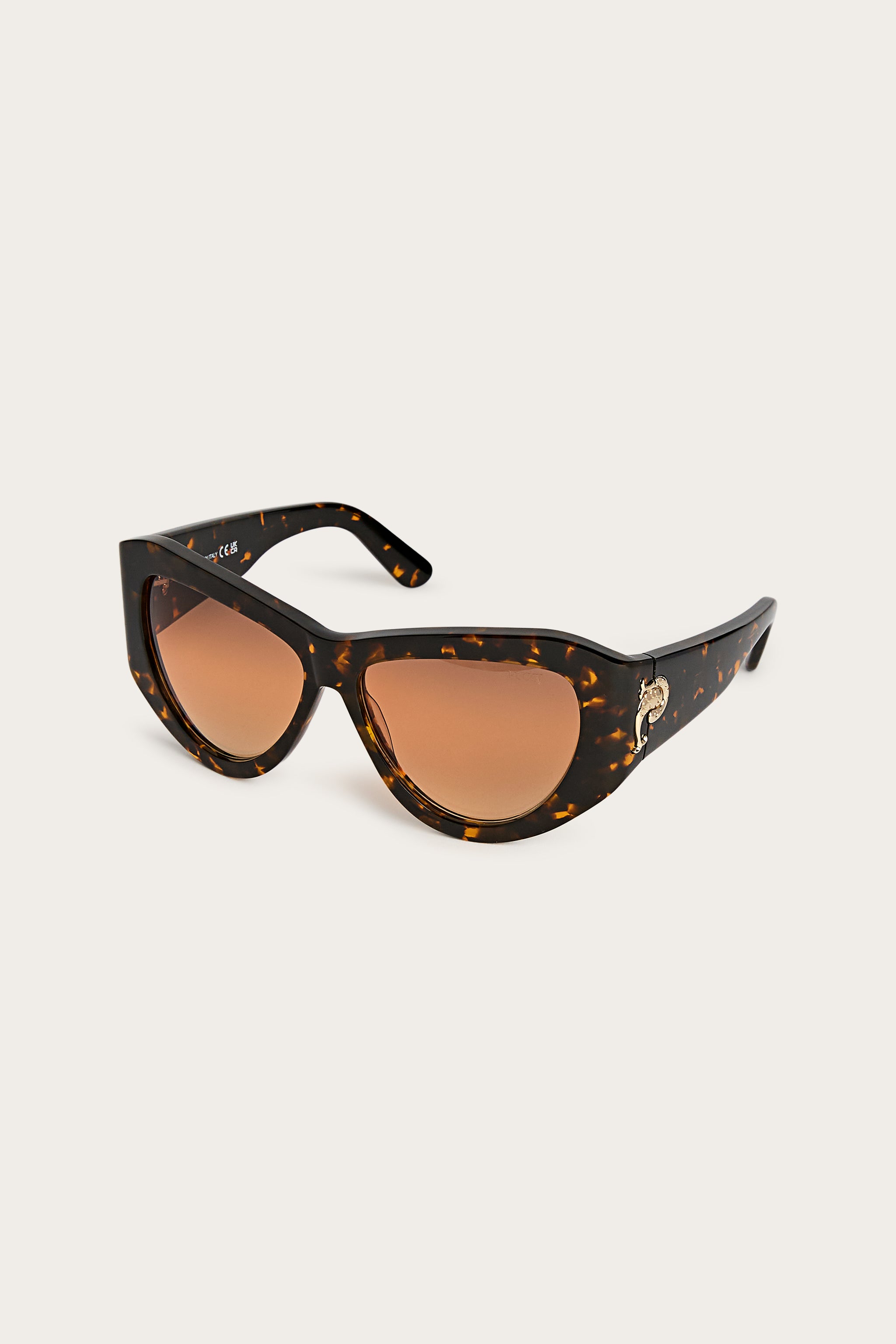 Emilio Pucci Cat-Eye Lunettes soleil havana/marron