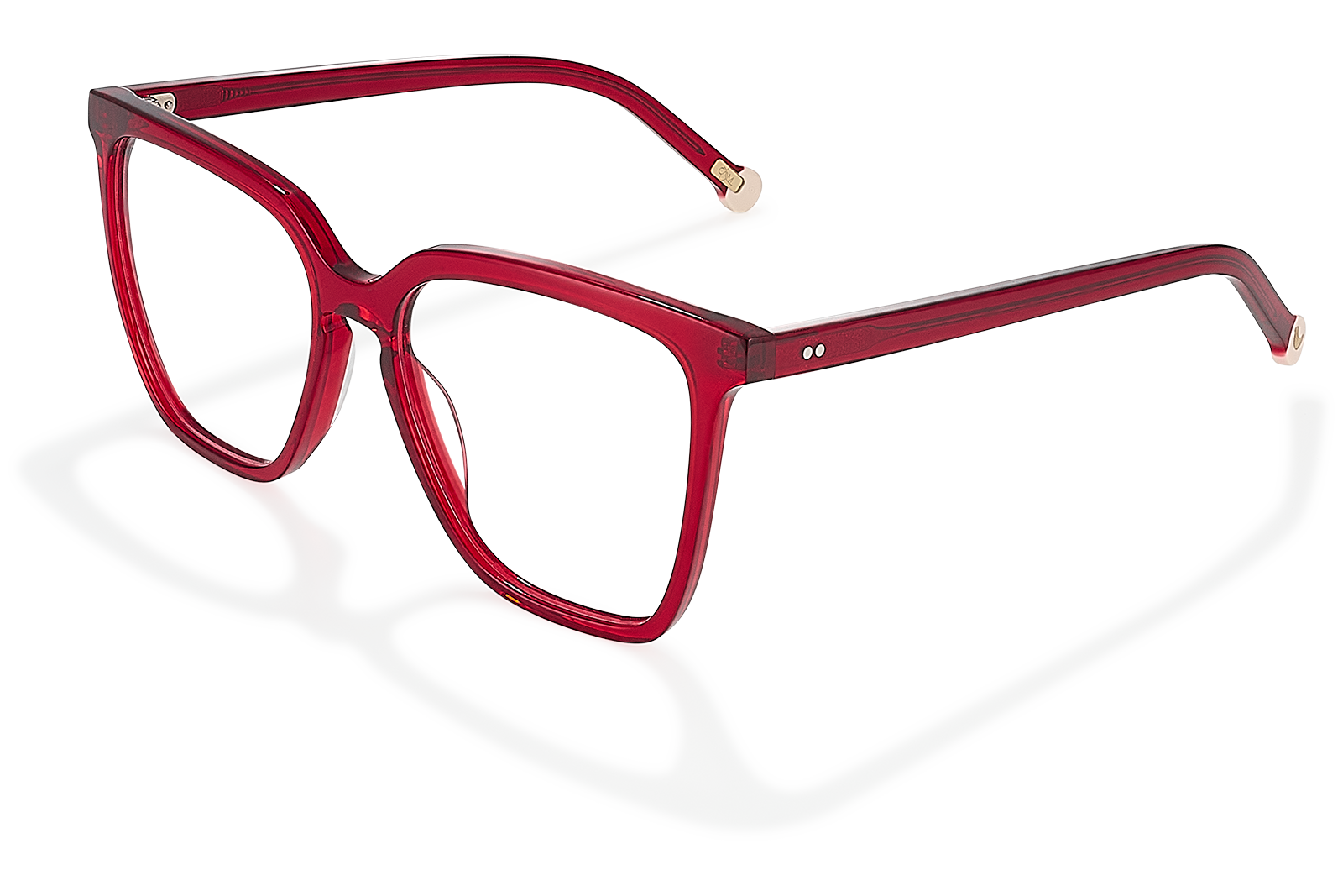 Clémence & Margaux L'Indépendante lunettes de vue rouge femme