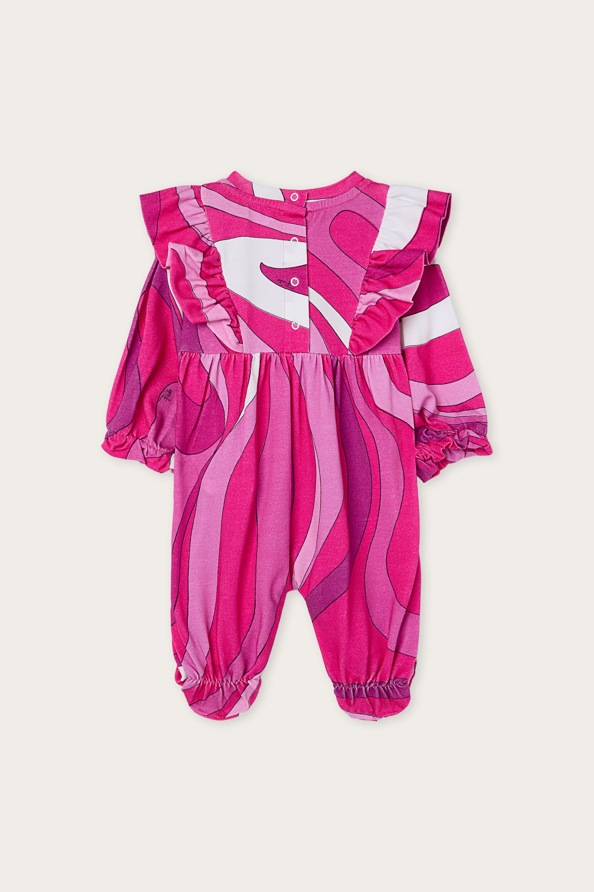 Emilio Pucci 0-24 MONTHS Tutina Marmo grenouillère viola