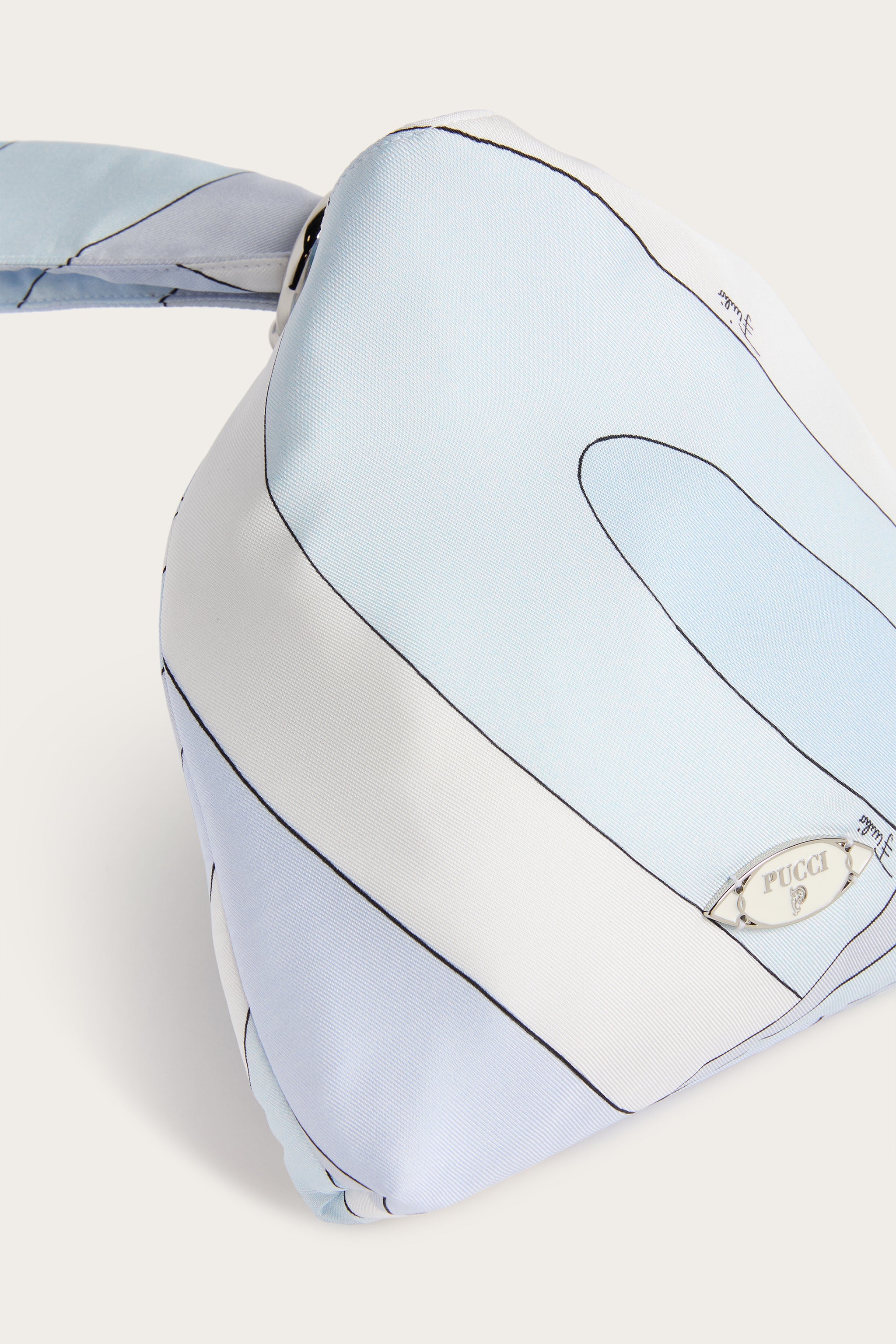Emilio Pucci BAGS Emilio pochette soie bleu clair