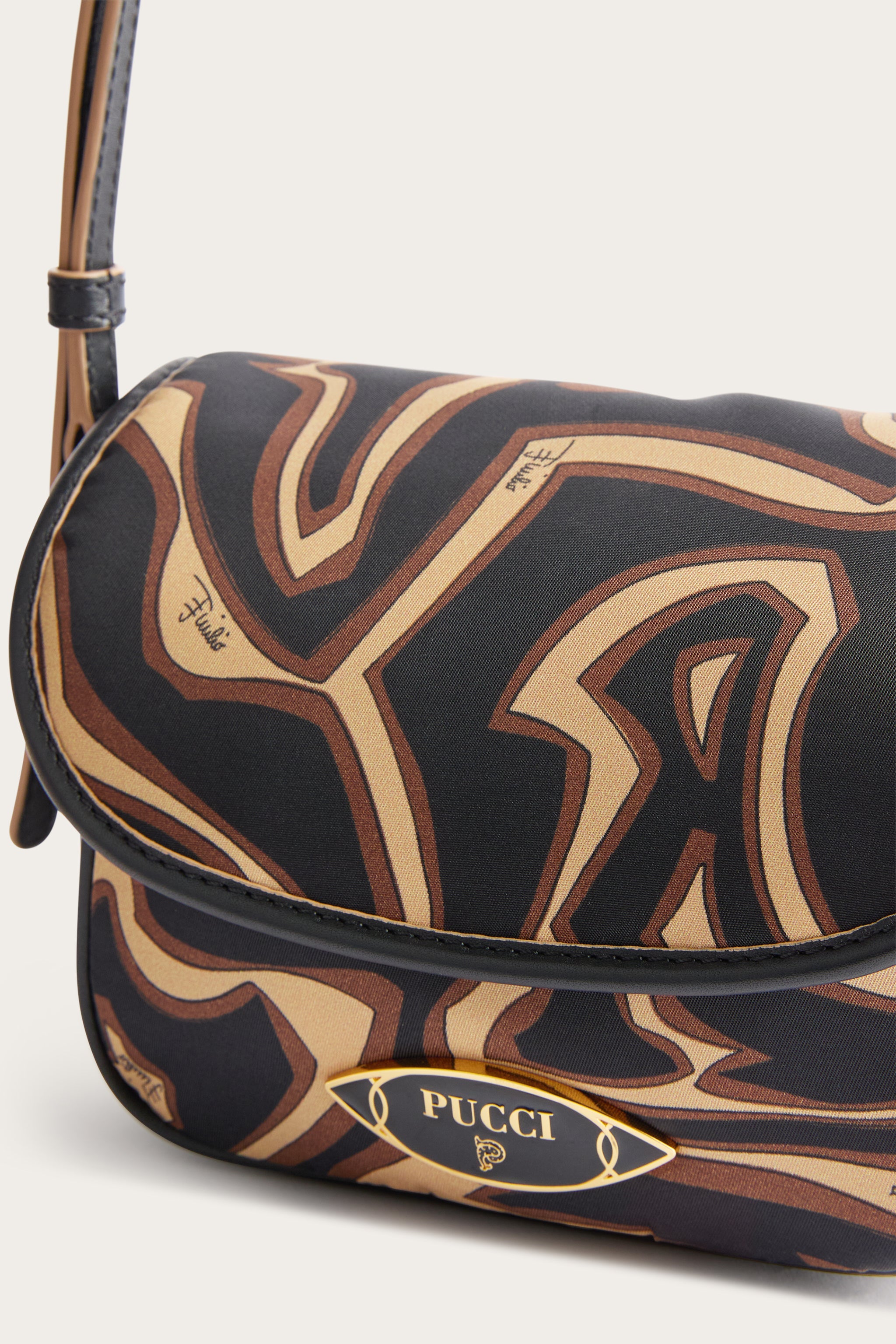 Emilio Pucci Bags Yummy sac bandoulière black gold