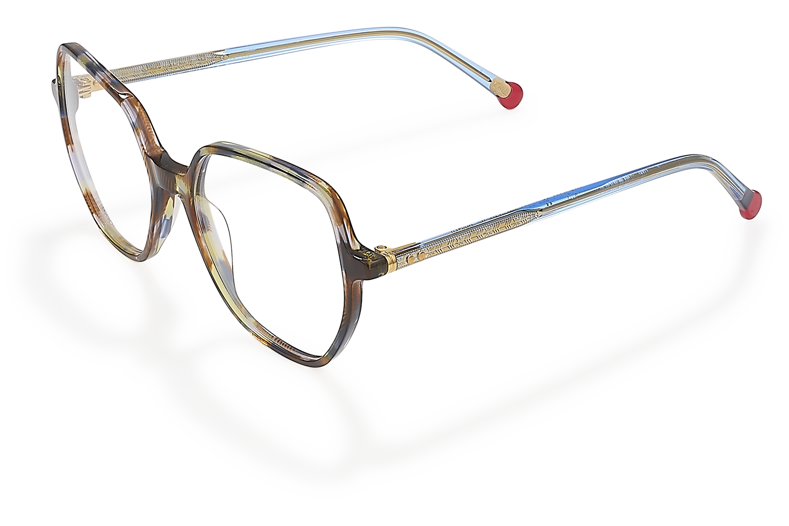 Clémence & Margaux La Vogue lunettes de vue Ecaille pantos