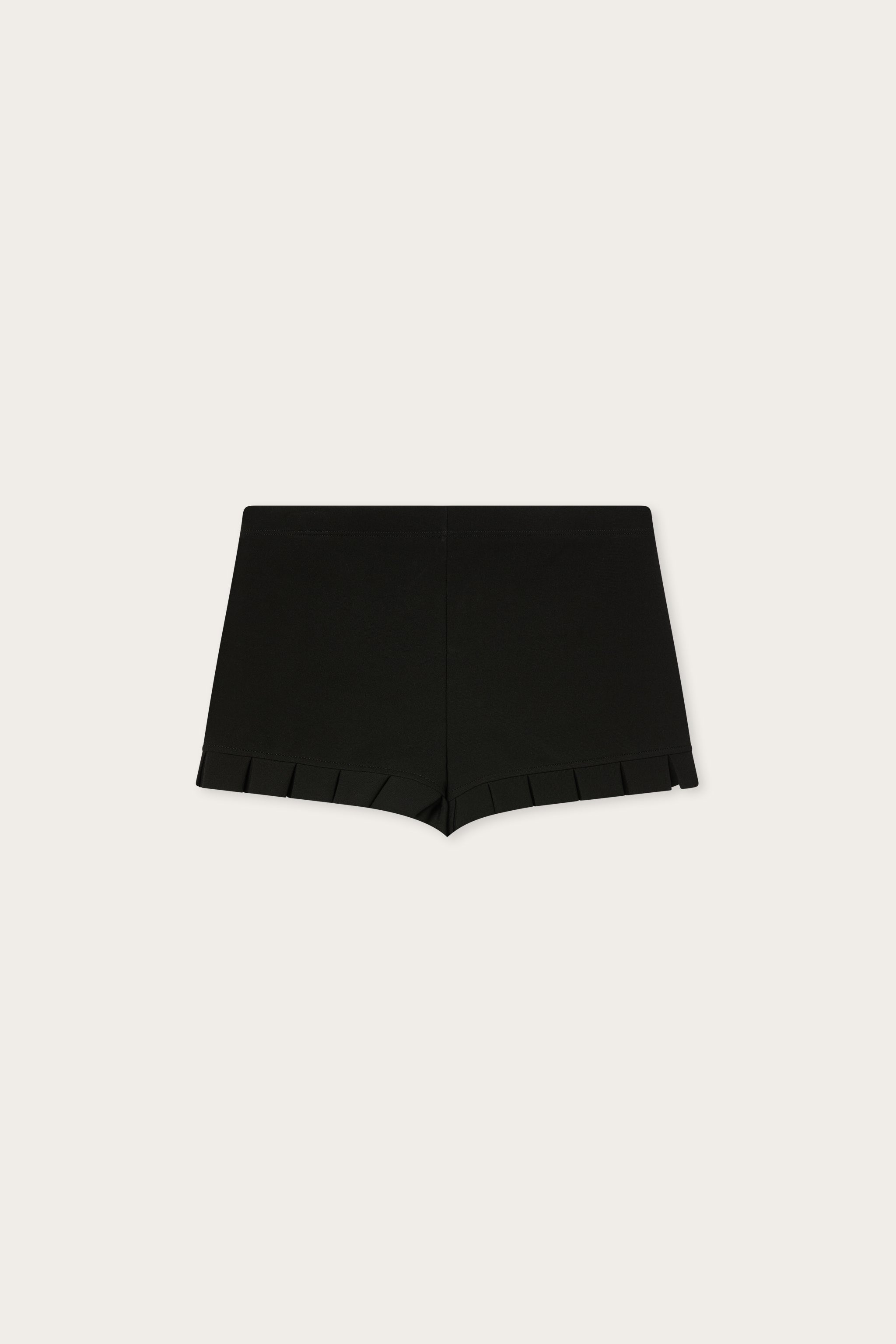 Emilio Pucci Short Noir Compact Jersey Femme Noir Bloomer