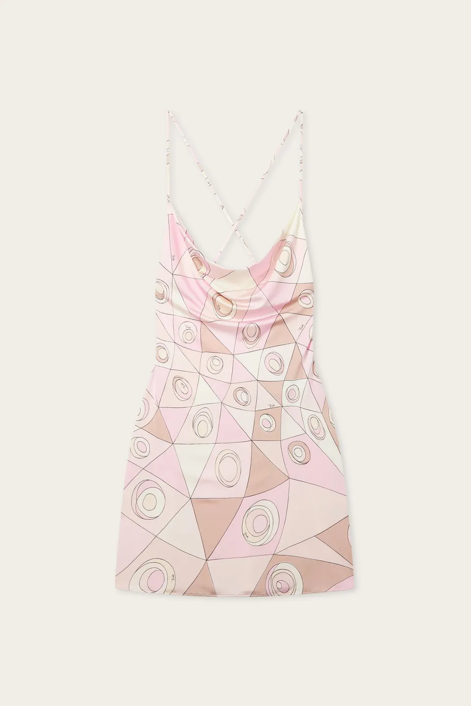 Emilio Pucci Dresses robe jersey satin rose nude
