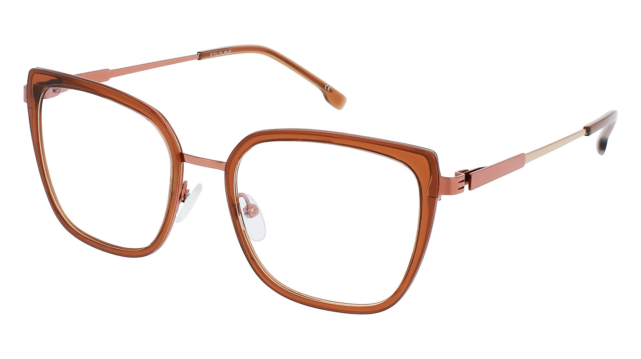 Filium FI 2303 BRUN lunettes de vue cat eye femme