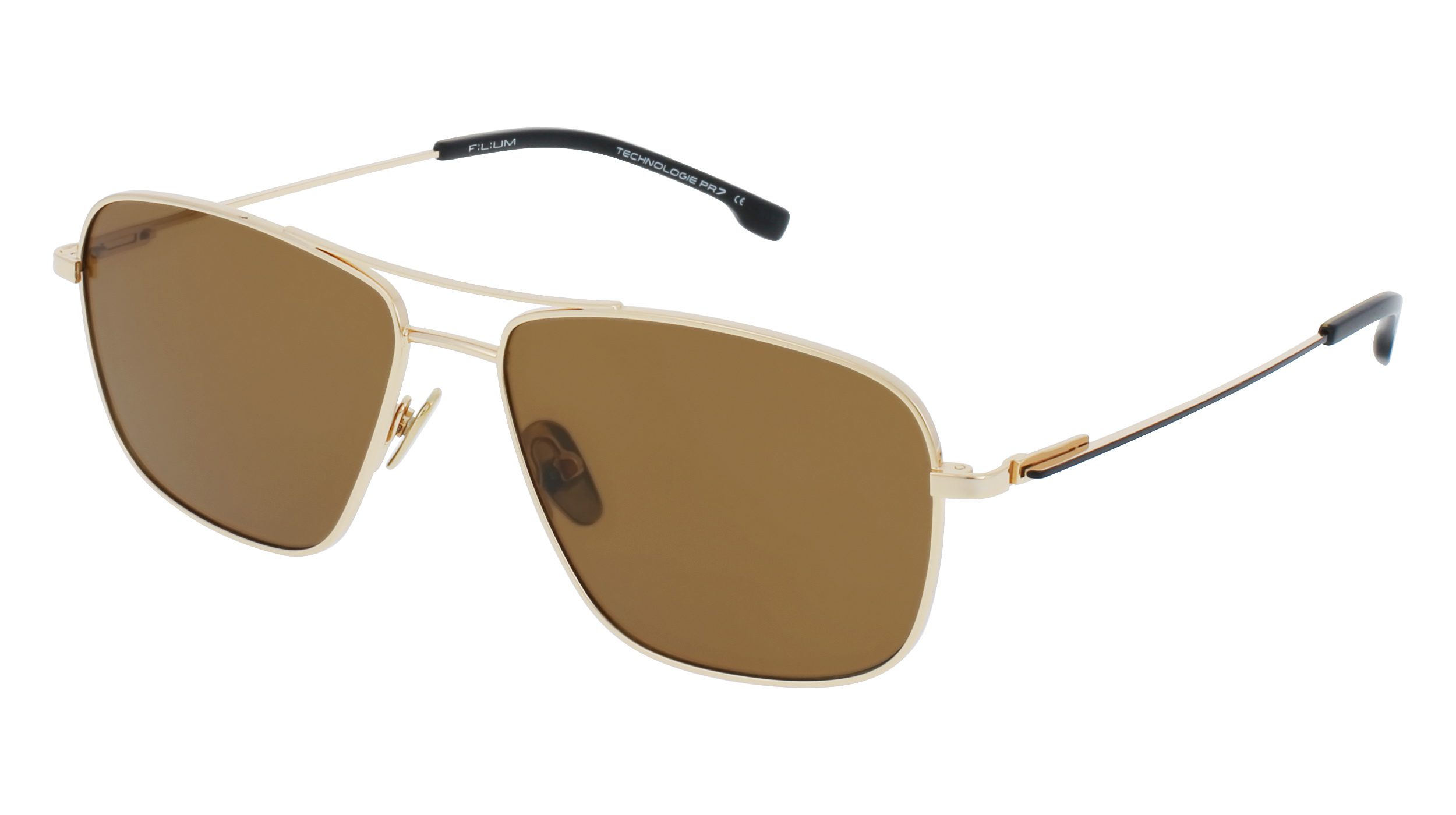 Filium FI S2311 DORE lunettes de soleil doré rectangle