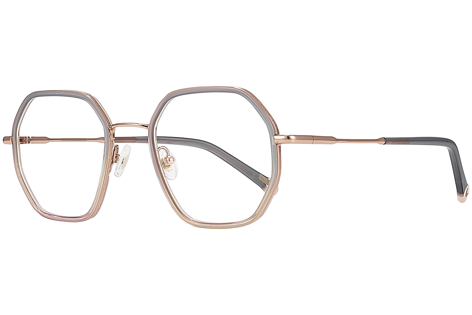 Clémence & Margaux La Love-You lunettes de vue Dégradé Gris Rose