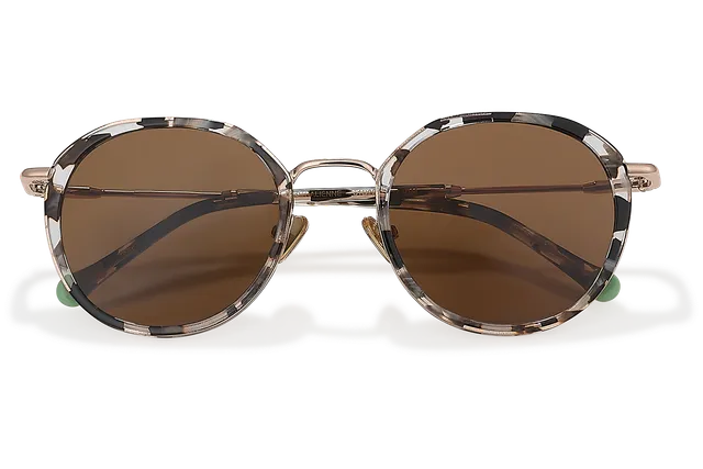 Clémence & Margaux L'Australienne lunettes de soleil Gris & Doré polarisé