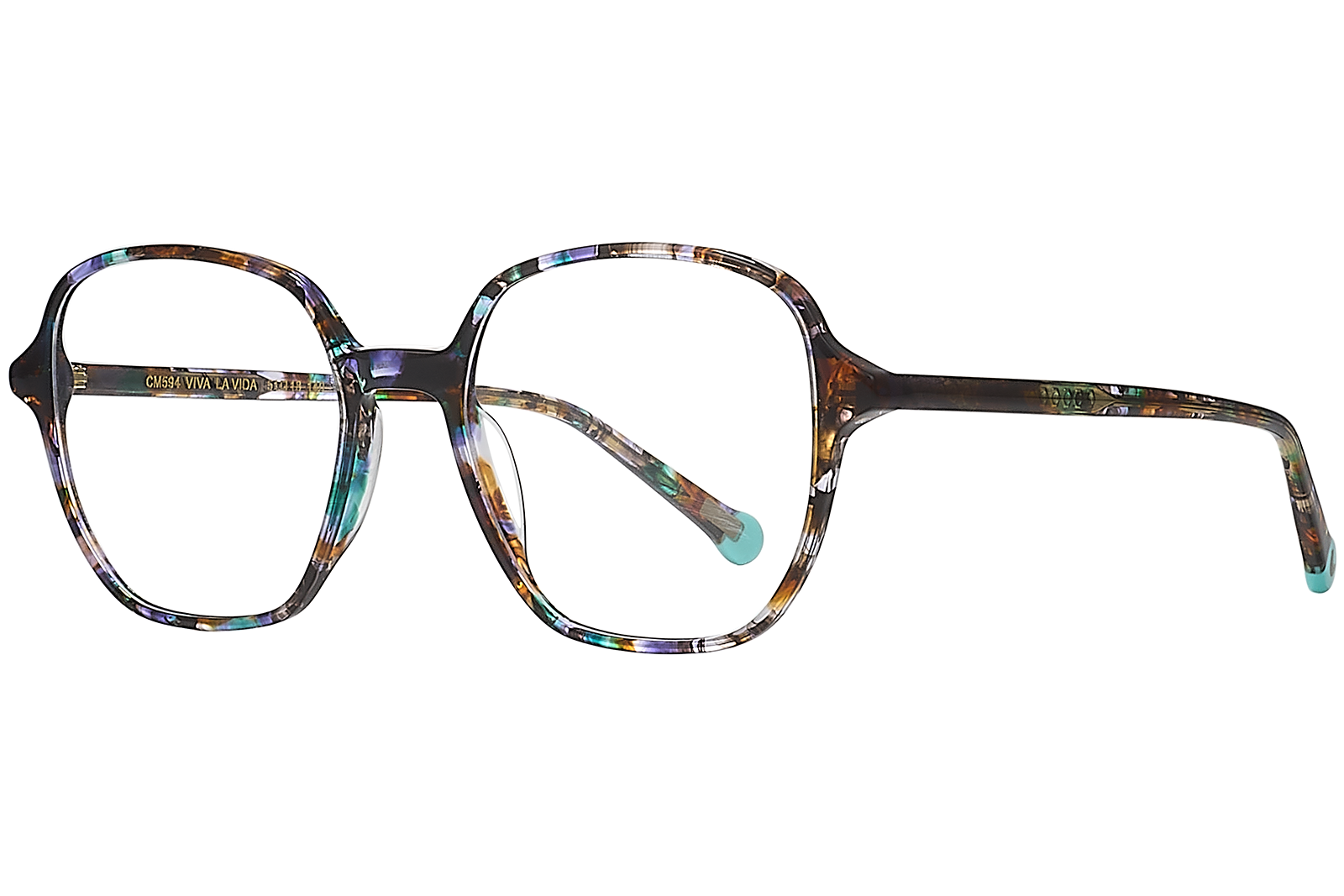 Clémence & Margaux Viva La Vida lunettes de vue brun carré