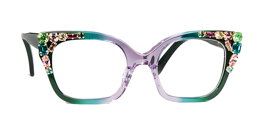 Francis Klein Exceptional Eure lunettes de vue pierres 51-42-15