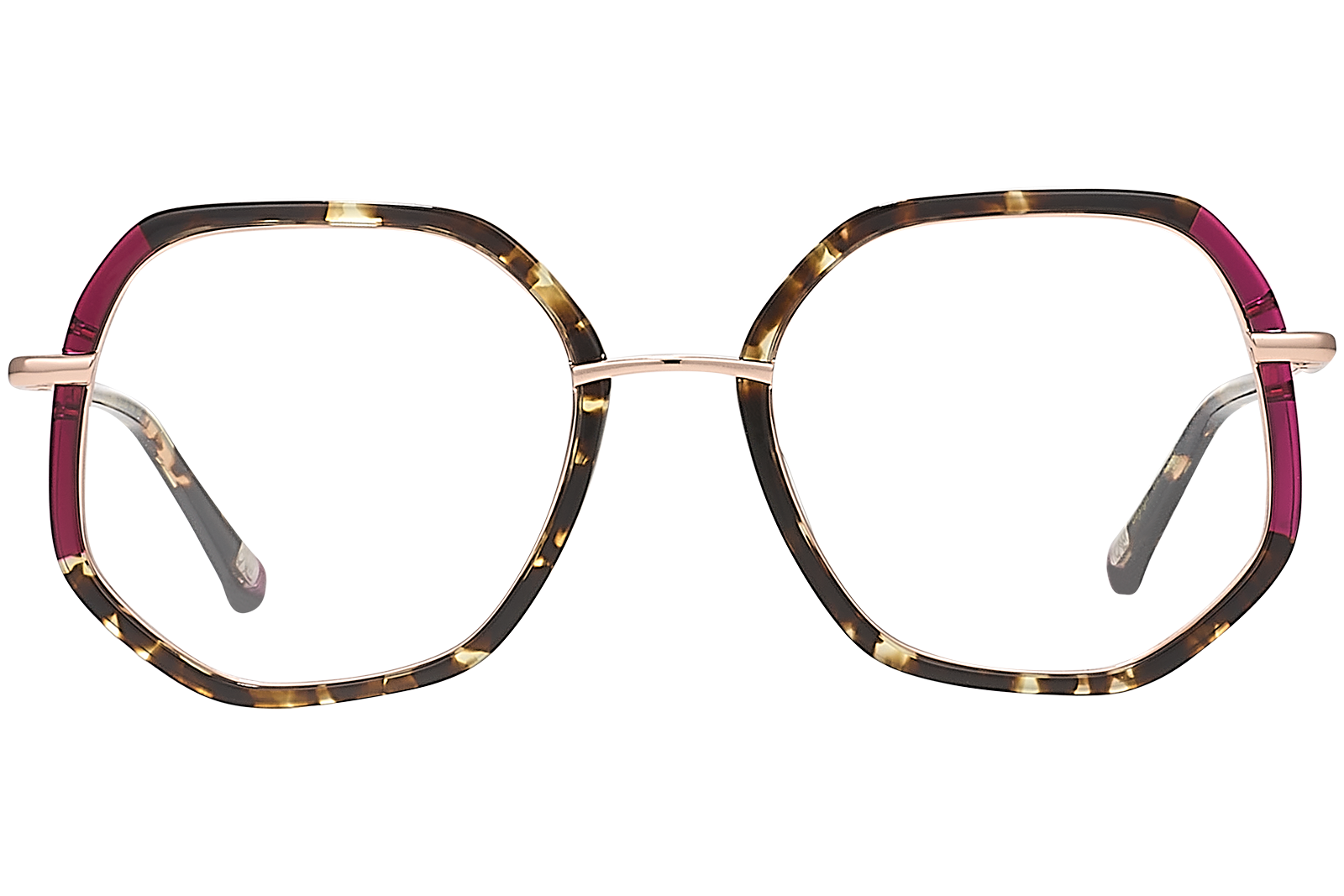 Clémence & Margaux Haute Couture lunettes de vue bleu écaille