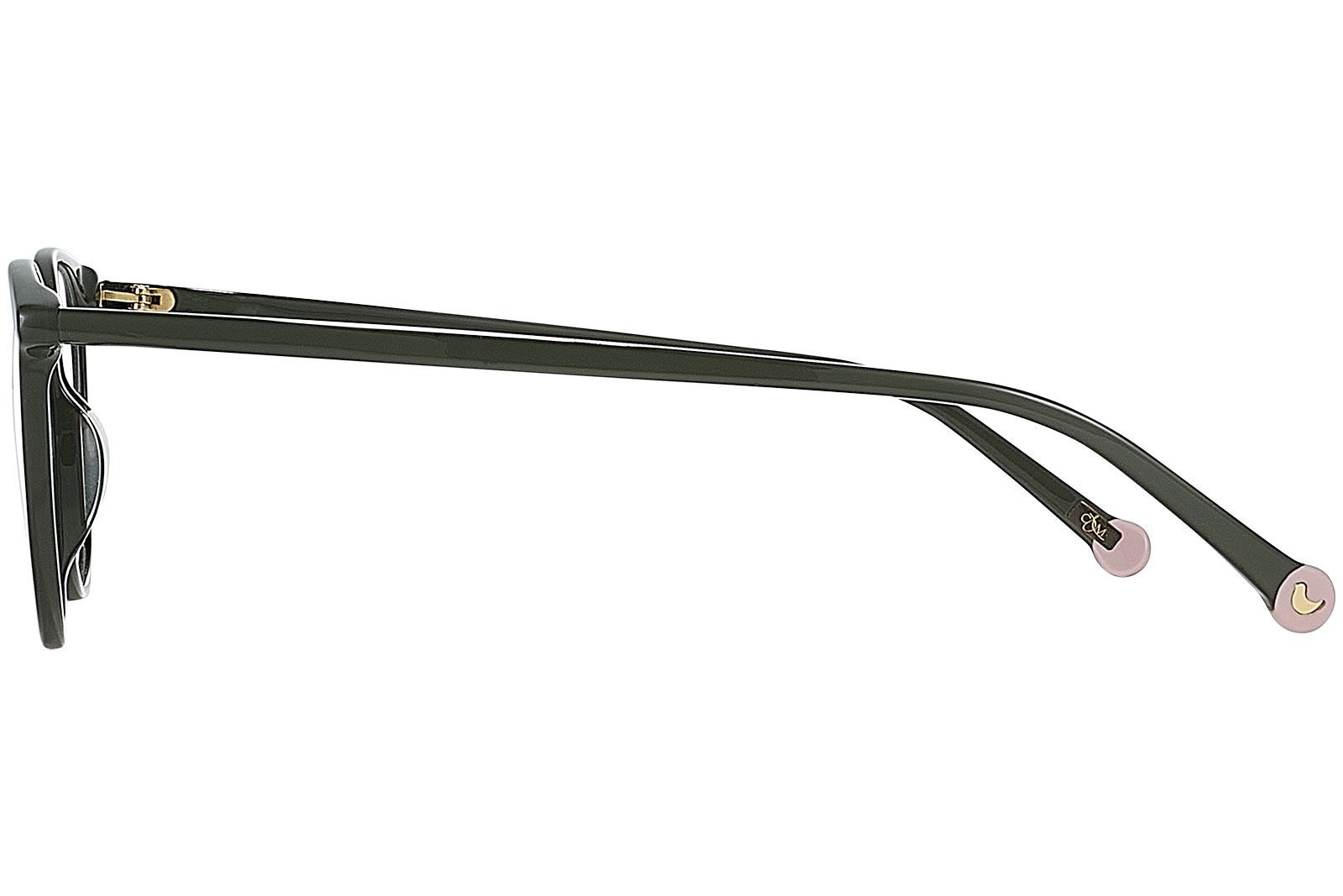 Clémence & Margaux La Discrète lunettes de vue Vert femme pantos