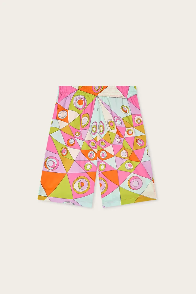 Emilio Pucci PANTS shorts coton multicolore homme M