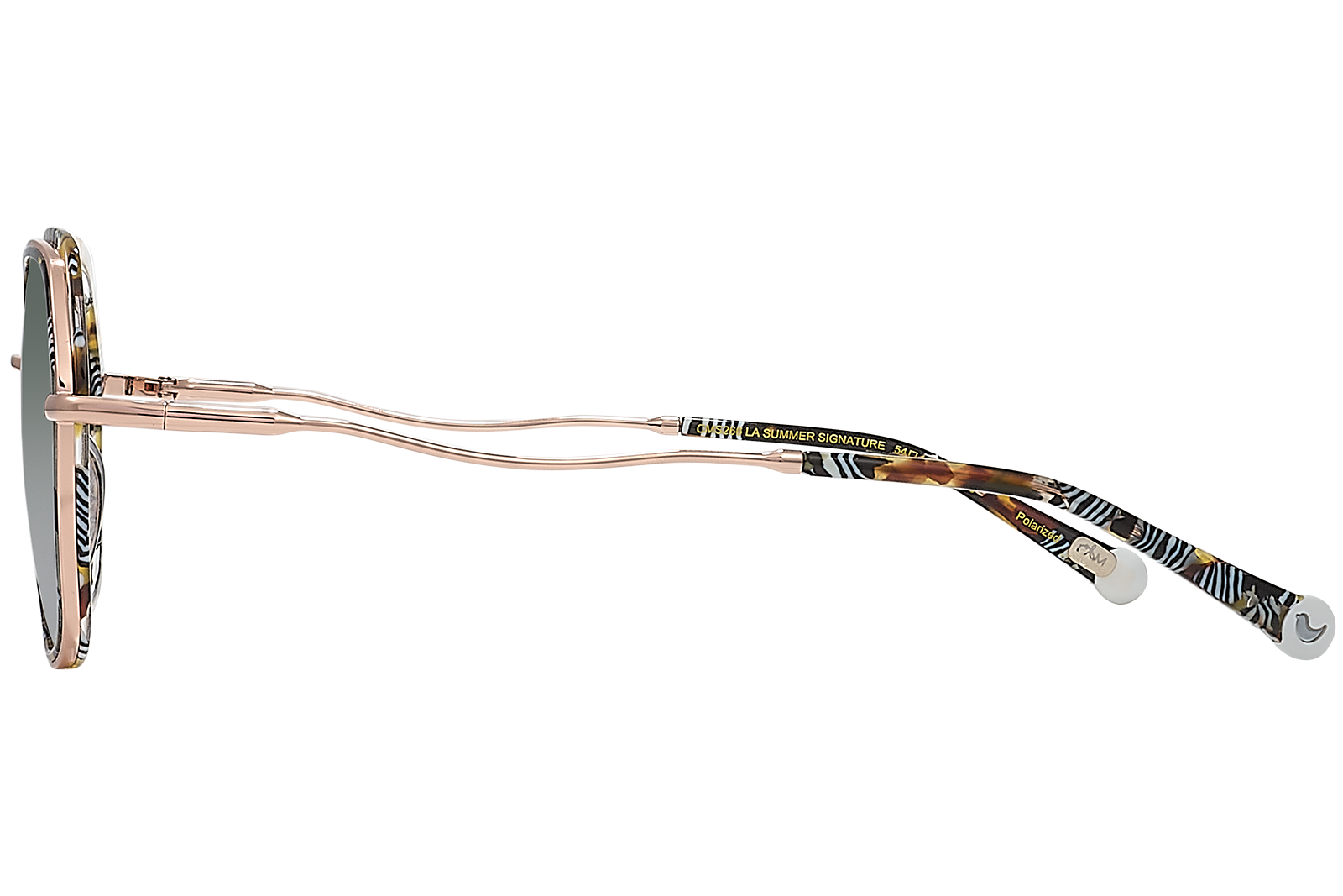 Clémence & Margaux Summer Signature lunettes de soleil Brun polarisées