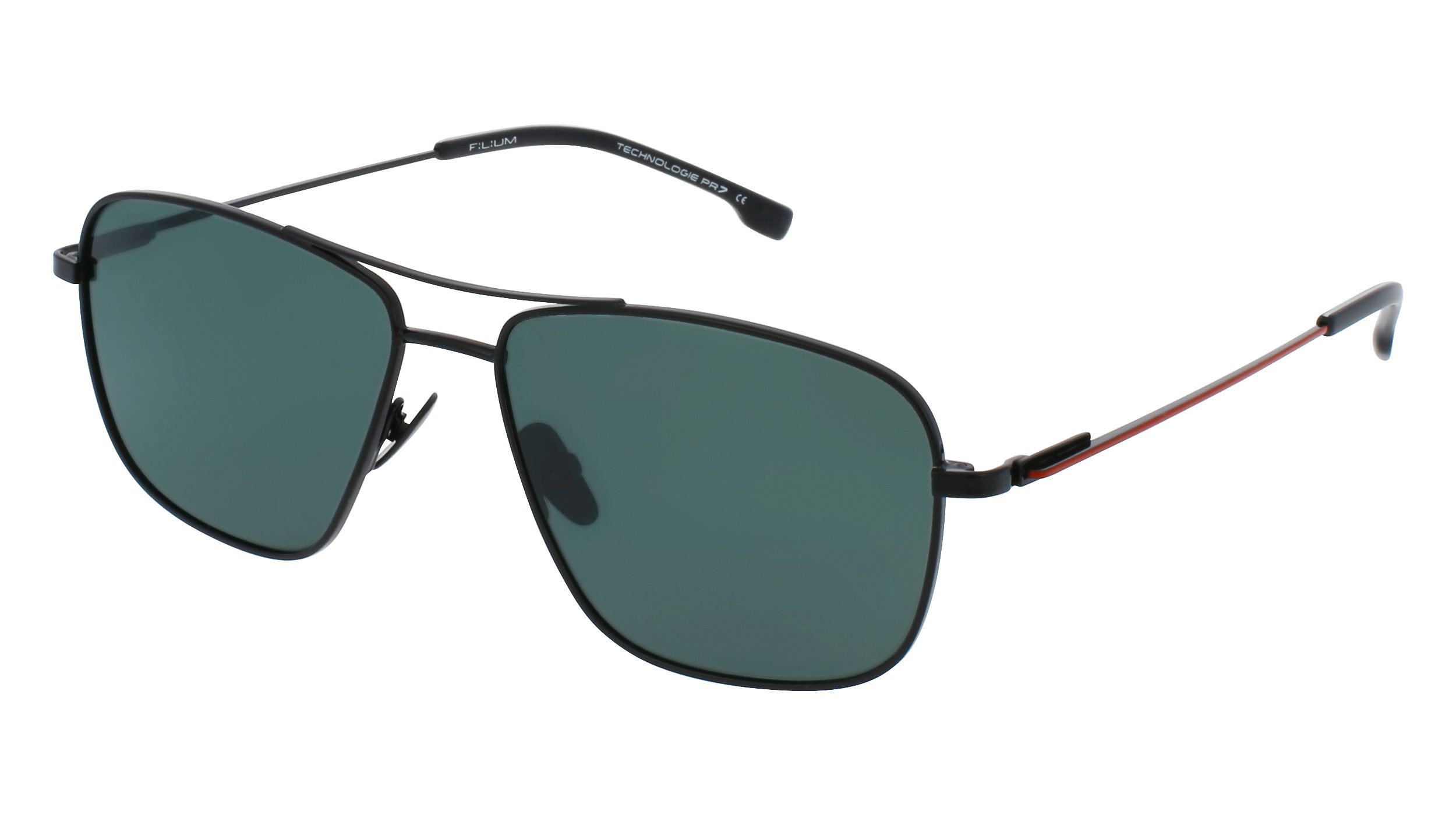 Filium Les Solaires FI S2311 lunettes de soleil noir rectangle