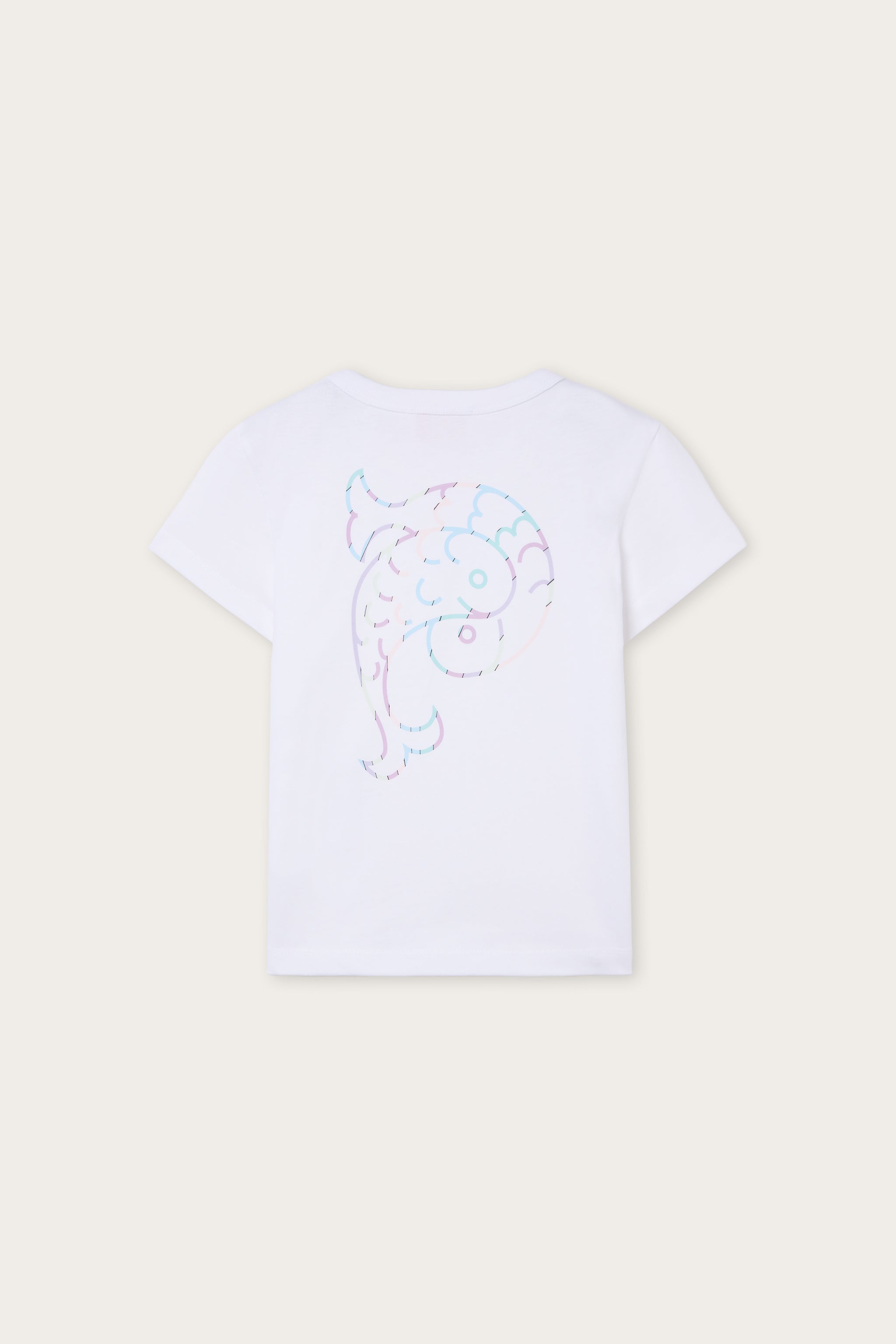 Emilio Pucci Logo t-shirt coton blanc 8Y