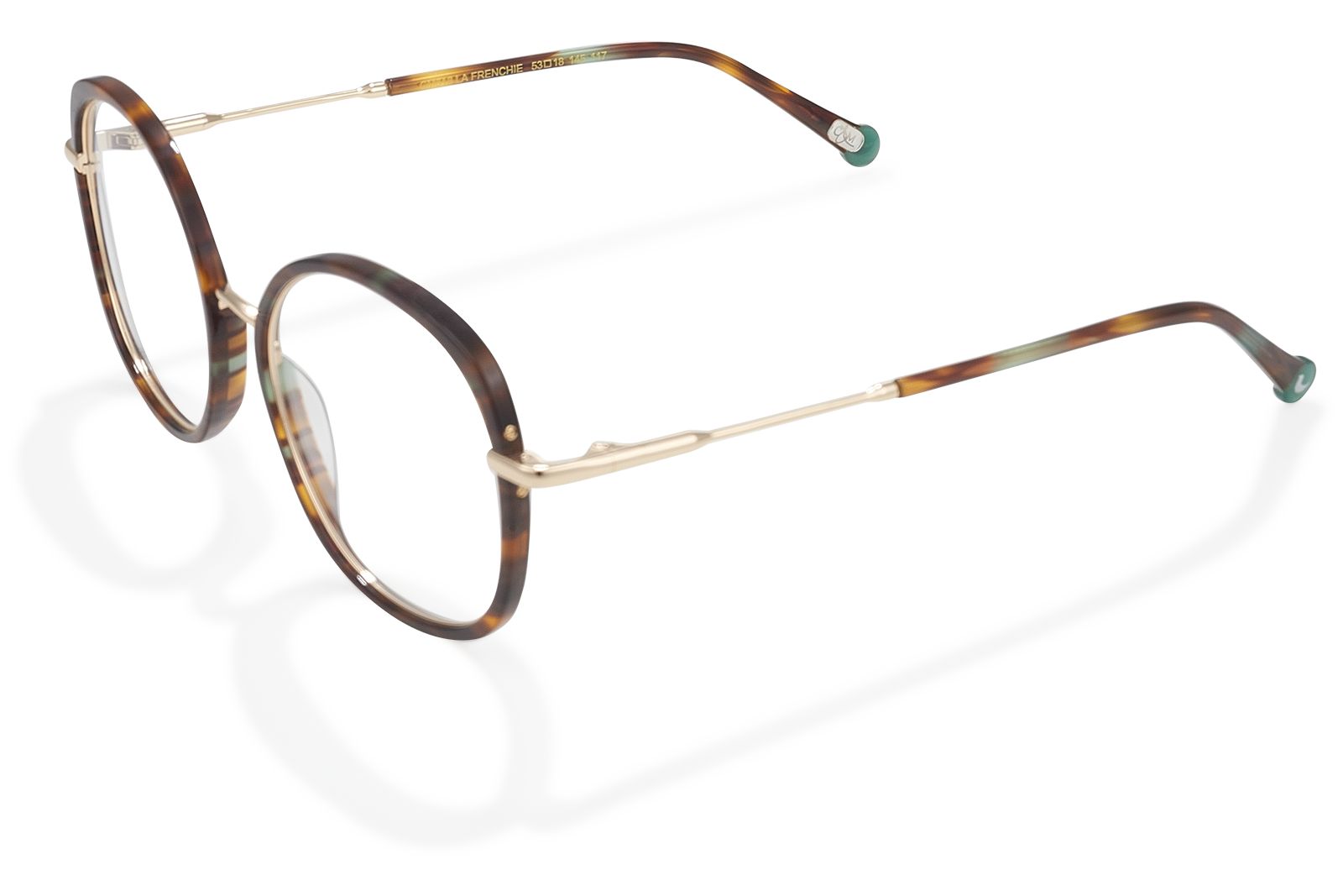 Clémence & Margaux La Frenchie lunettes de vue moucheté brun