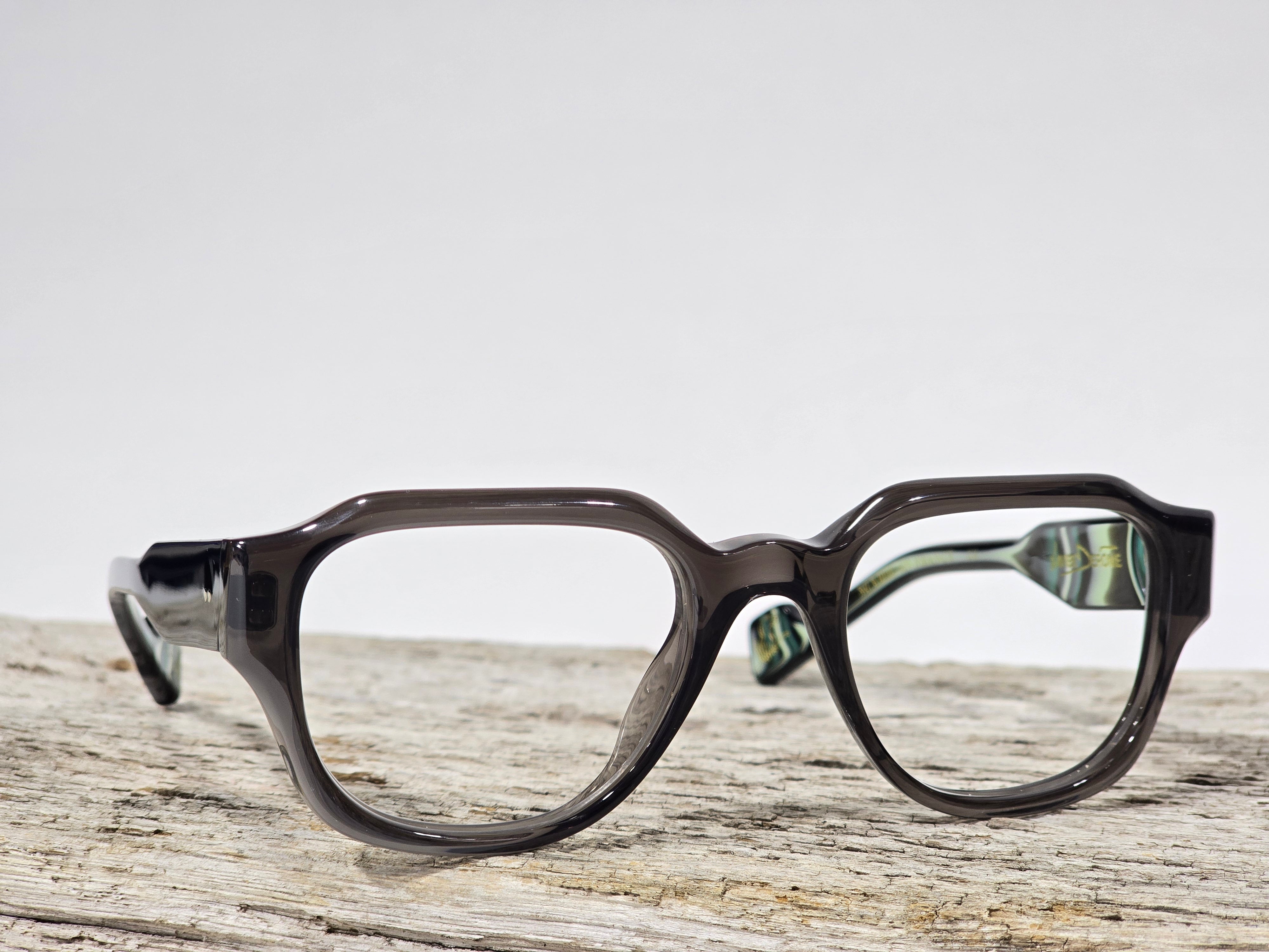 Xavier Derome Gabin C300 lunettes de vue gris fumé