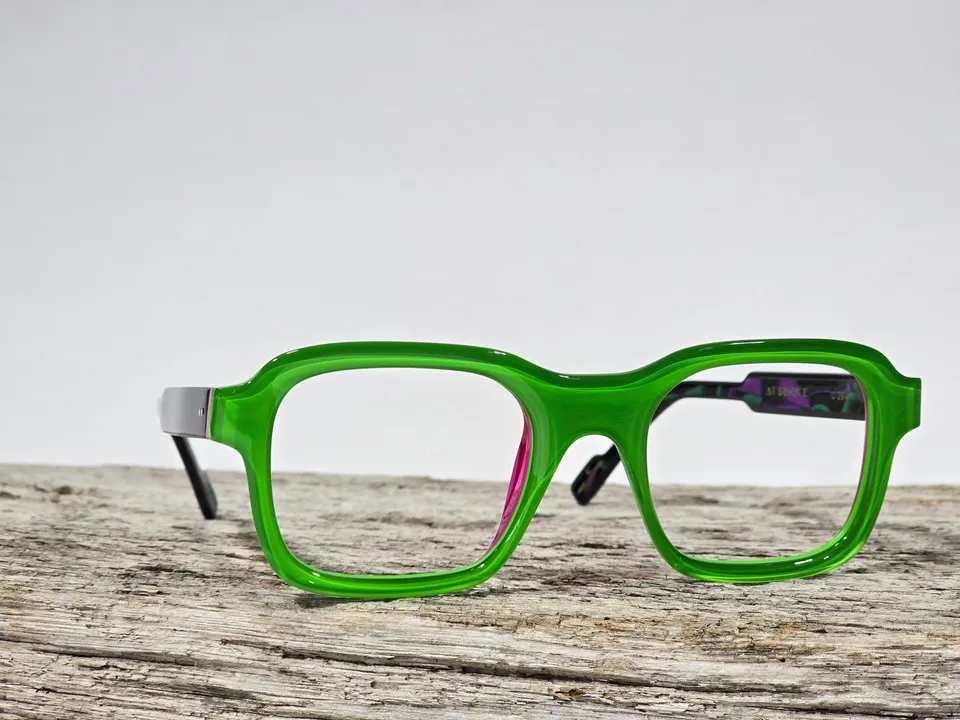 Xavier Derome Aubisque C297 monture verte fuchsia 146