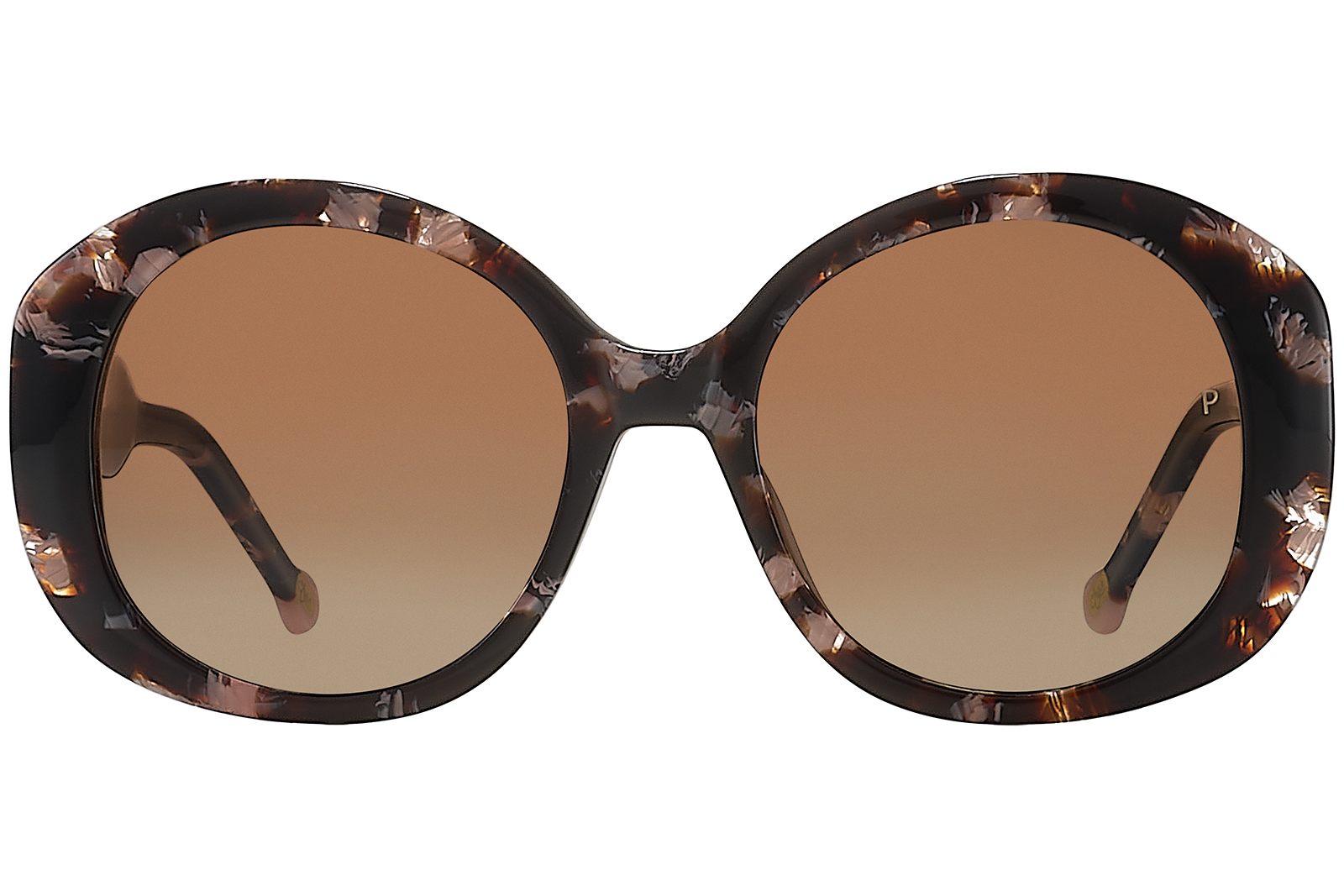 Clémence & Margaux Solaires Anafi lunettes de soleil Marbré Rose polarisé