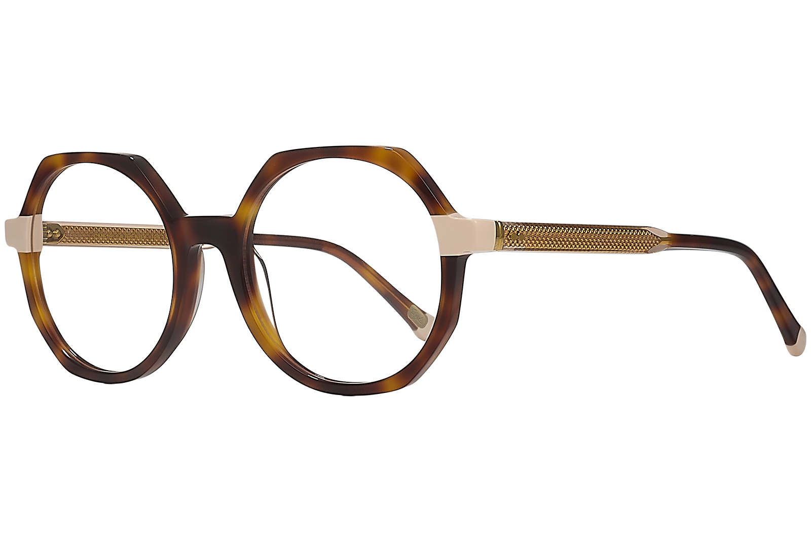 Clémence & Margaux La Trendy lunettes de vue ronde noir cristal