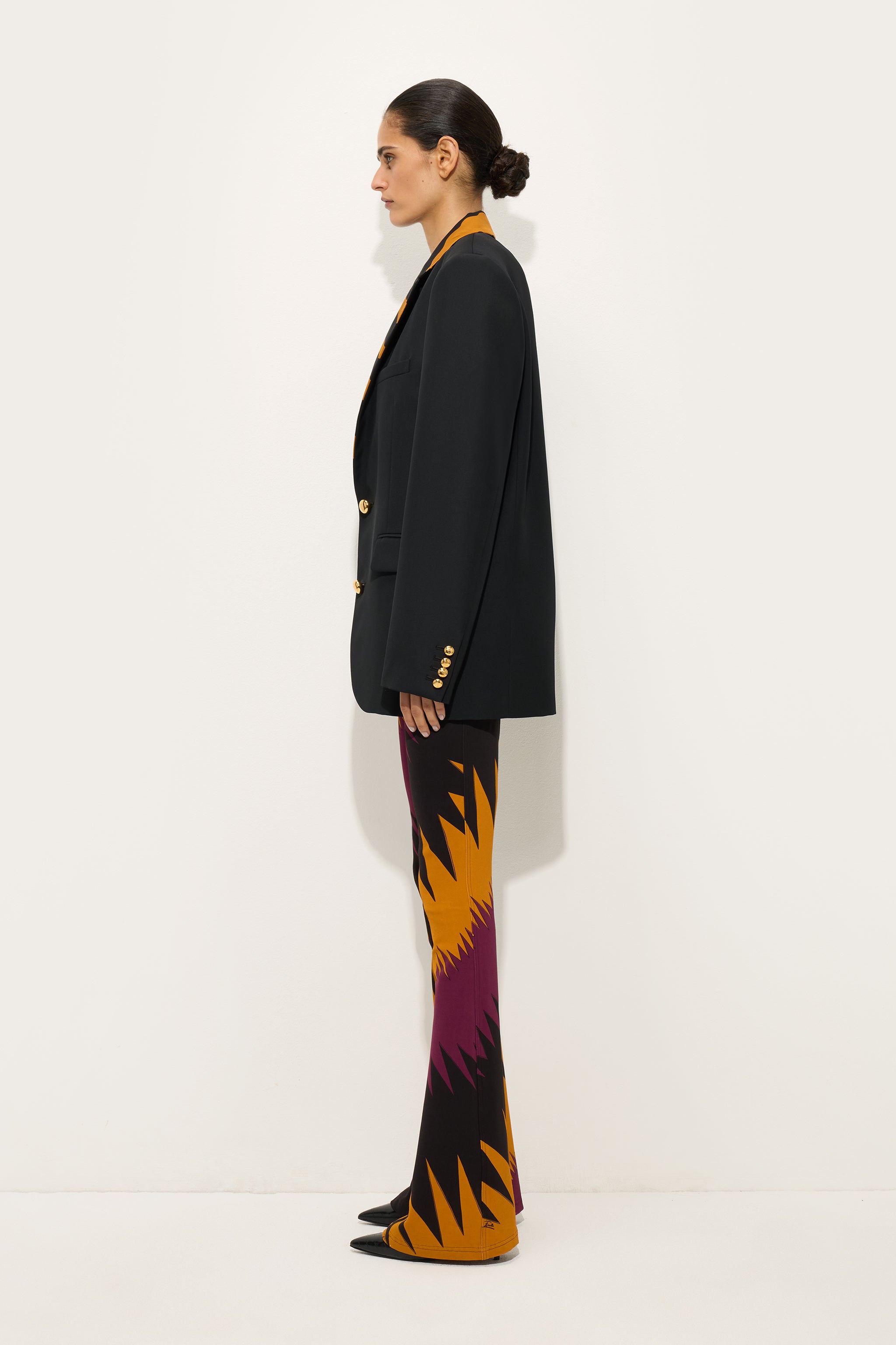 Emilio Pucci Jackets Giacca veste oversize laine noire