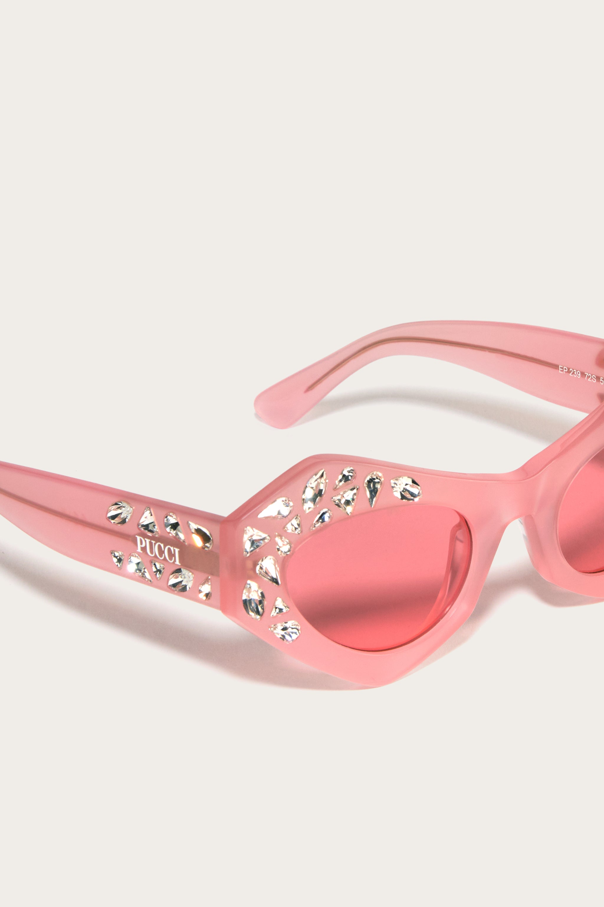 Emilio Pucci Cat-Eye EP0239 lunettes de soleil rose