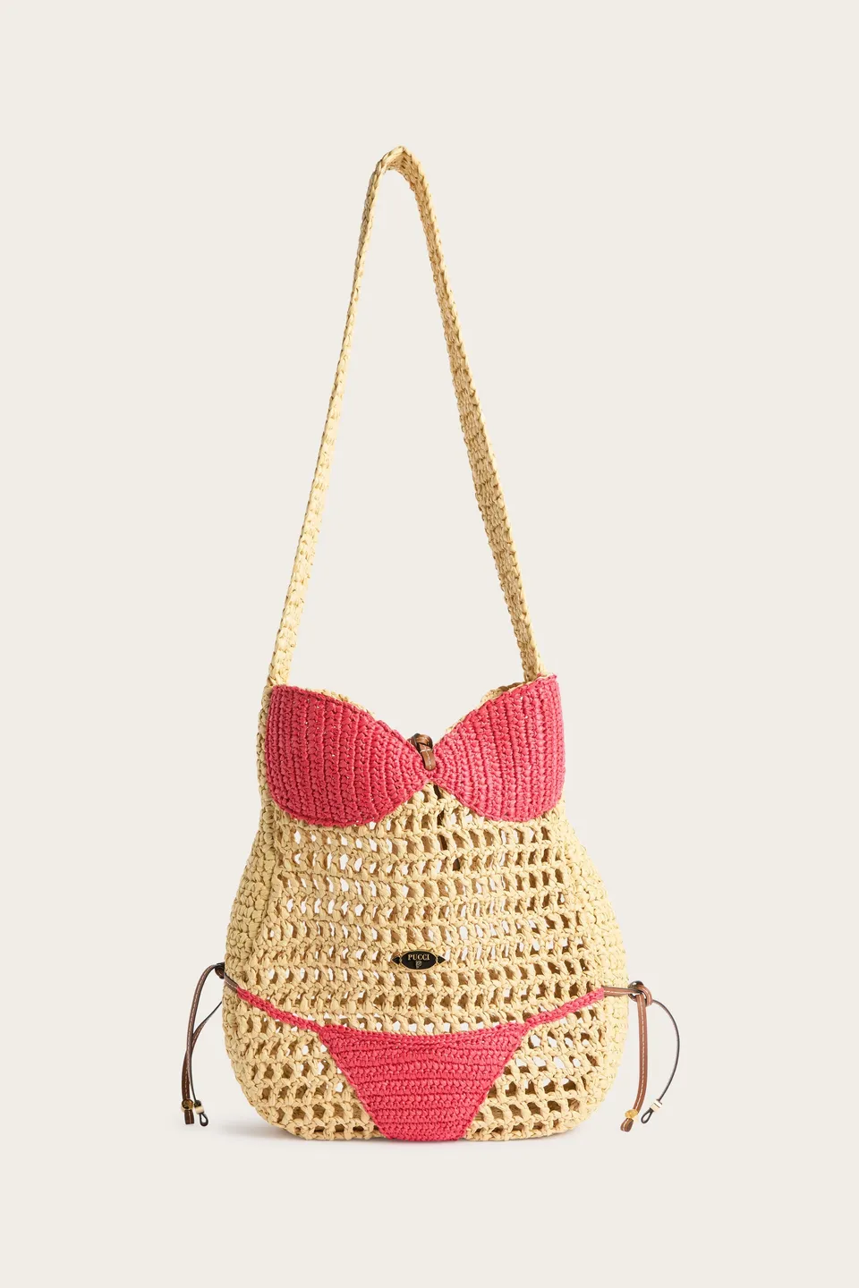 Emilio Pucci Puccinella Sac Naturel Rose OS