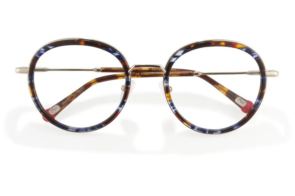 Clémence & Margaux La Pampelune lunettes de vue Brun ronde