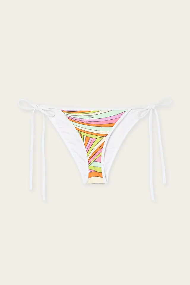 Emilio Pucci Iride slip bikini multicolore lycra