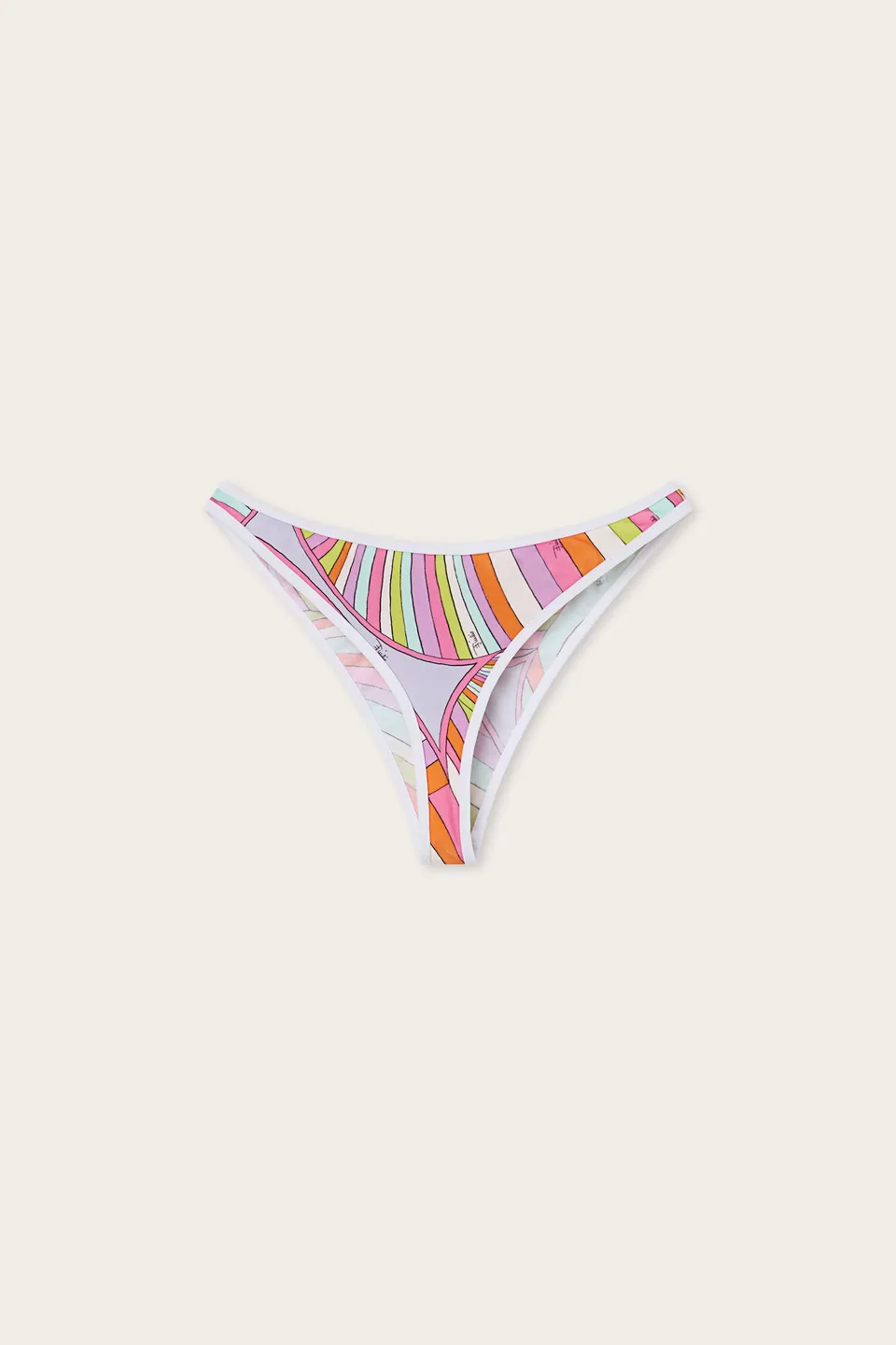 Emilio Pucci Iride slip bikini multicolore lycra XS-XL