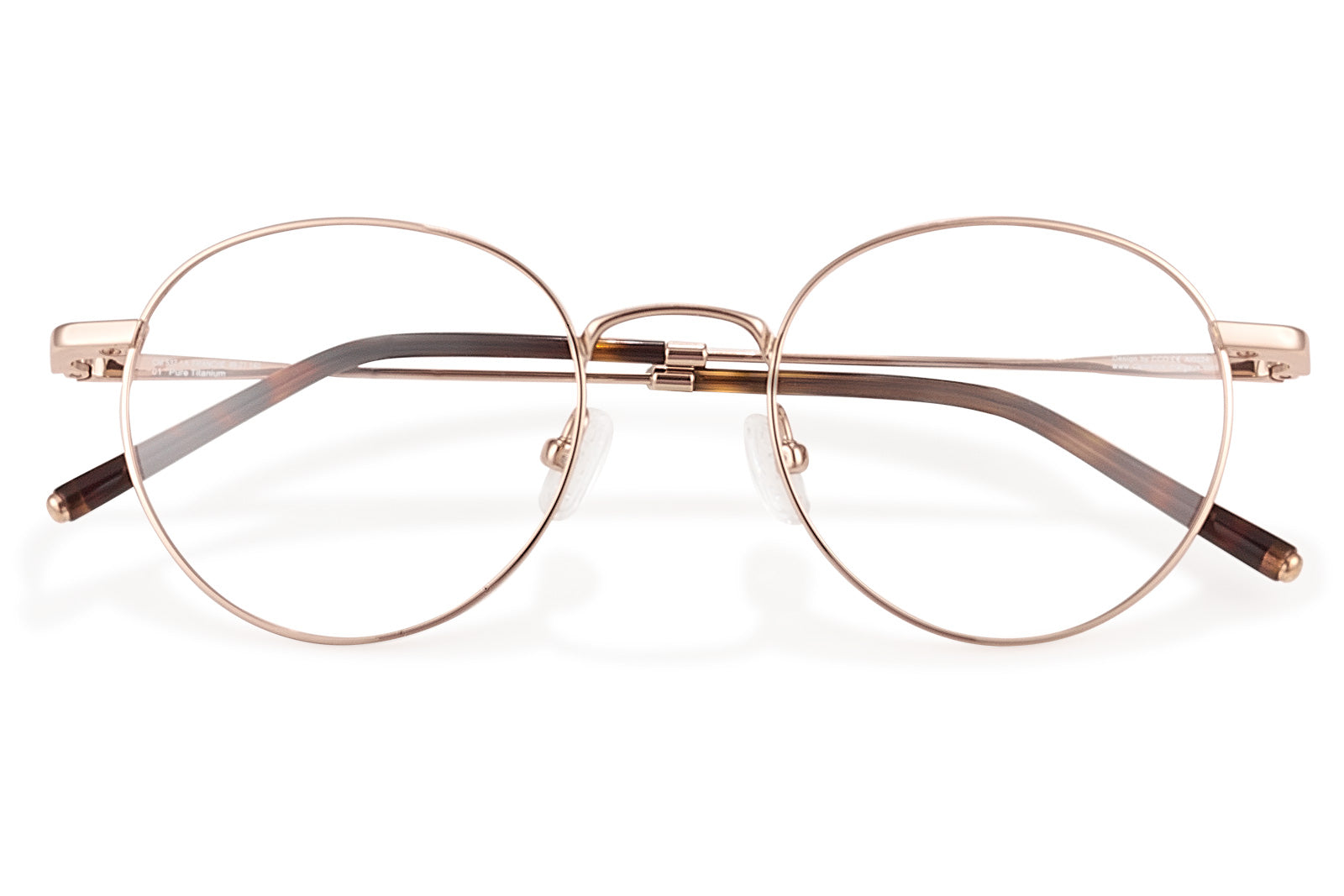 Clémence & Margaux La Franche lunettes de vue Doré pantos