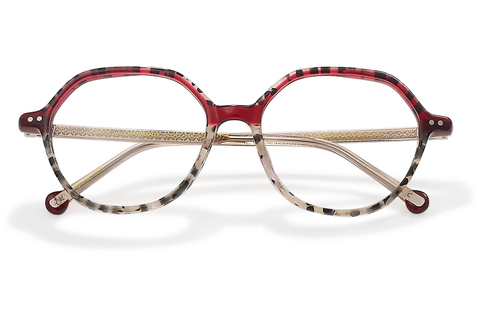 Clémence & Margaux La Charmante lunettes de vue Noir & Brun pantos
