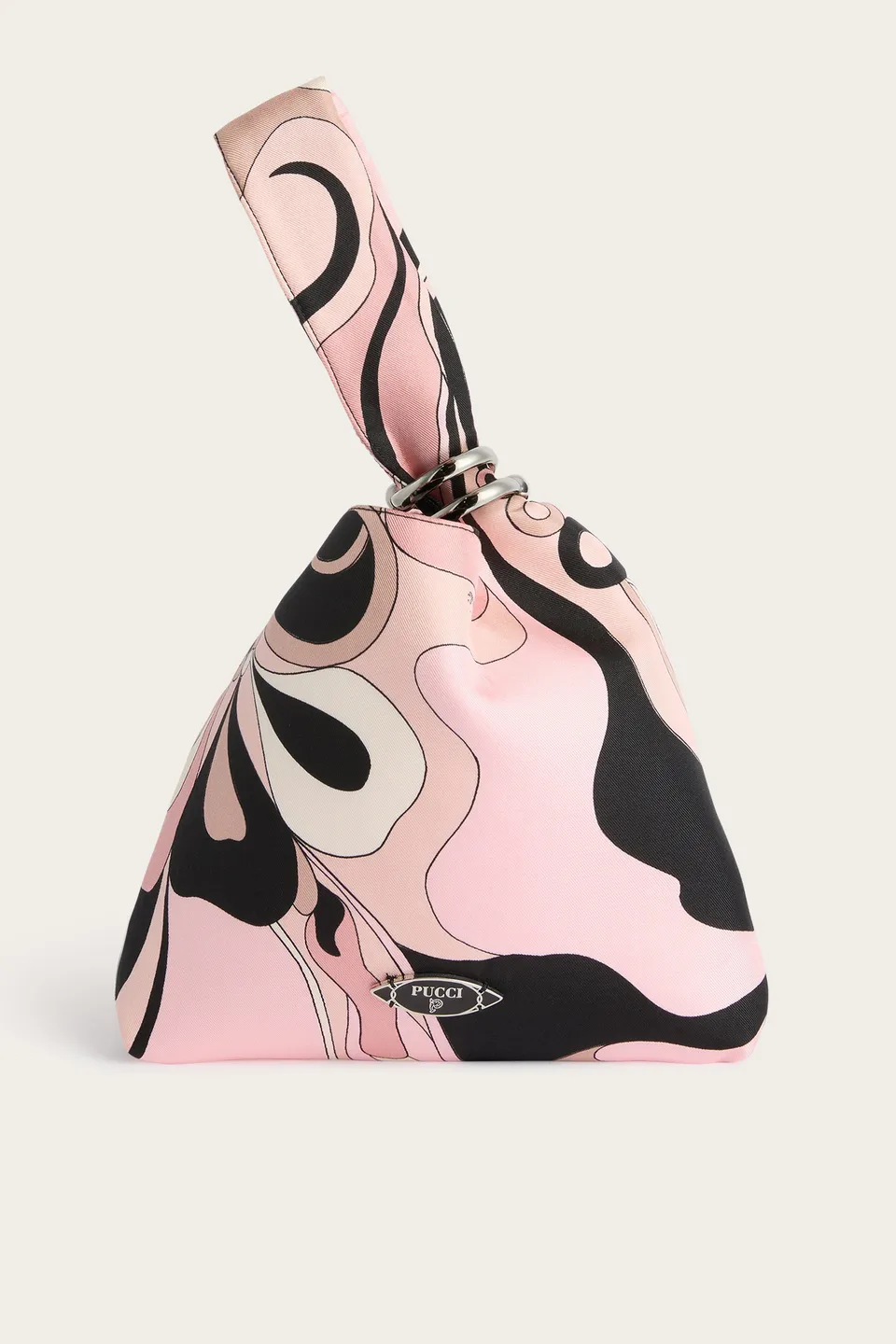 Emilio Pucci Bags Borsa Emilio pochette soie nude orchidées