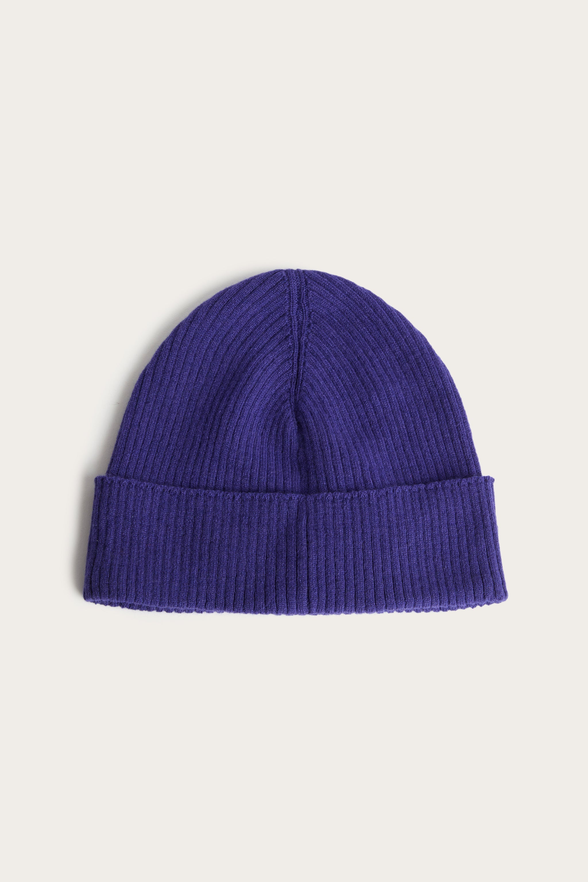 Emilio Pucci Berretto Logo bonnet violet laine cachemire