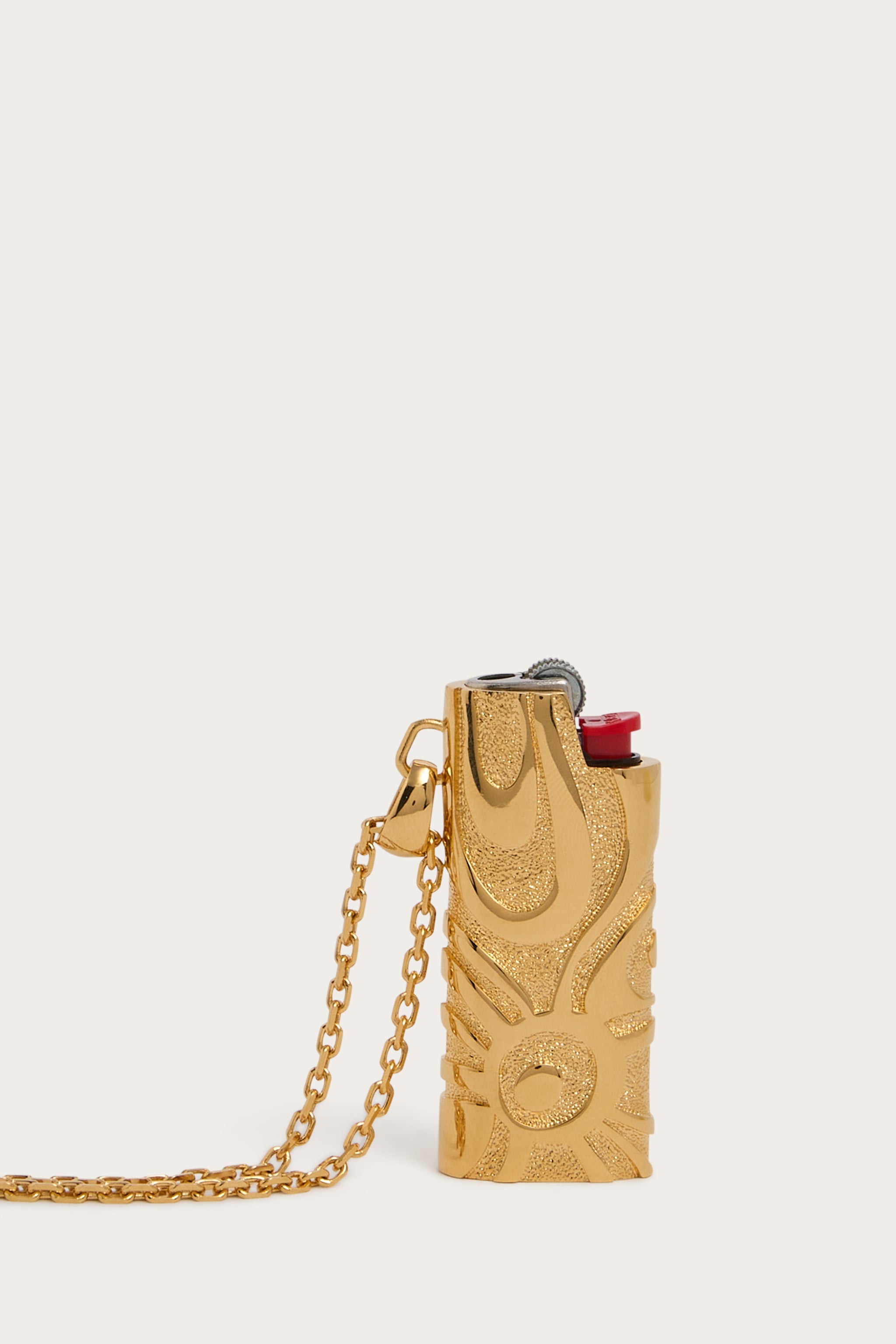 Emilio Pucci Jewellery Collier Porte Briquet Gold OS